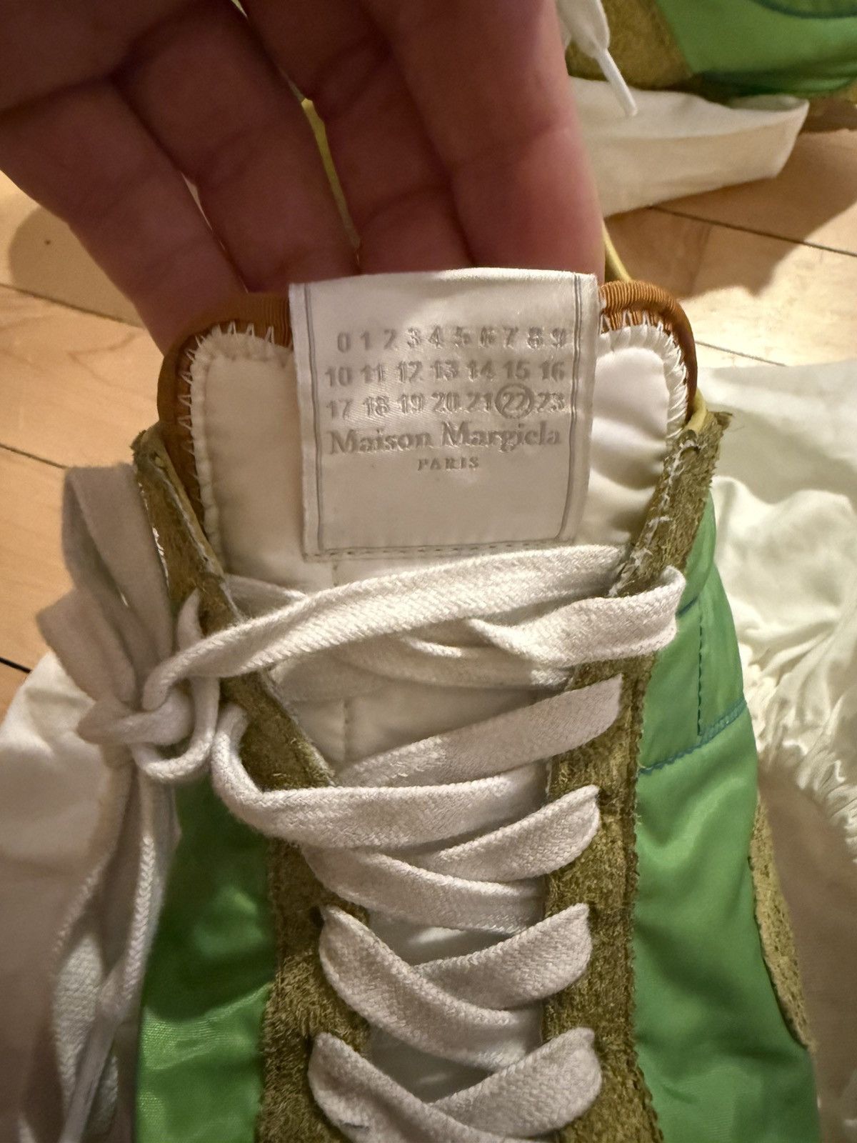 Maison Margiela Maison margiela sz12 runners Size US 12 / EU 45 - 4 Thumbnail