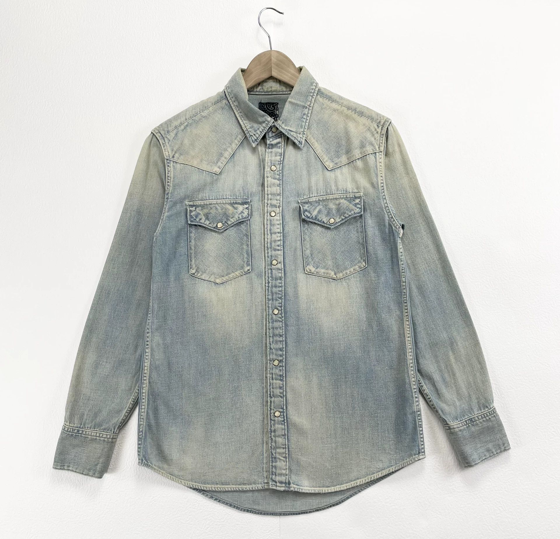 Visvim visvim ict social sculpture denim shirt Size US M / EU 48-50 / 2 - 1 Thumbnail
