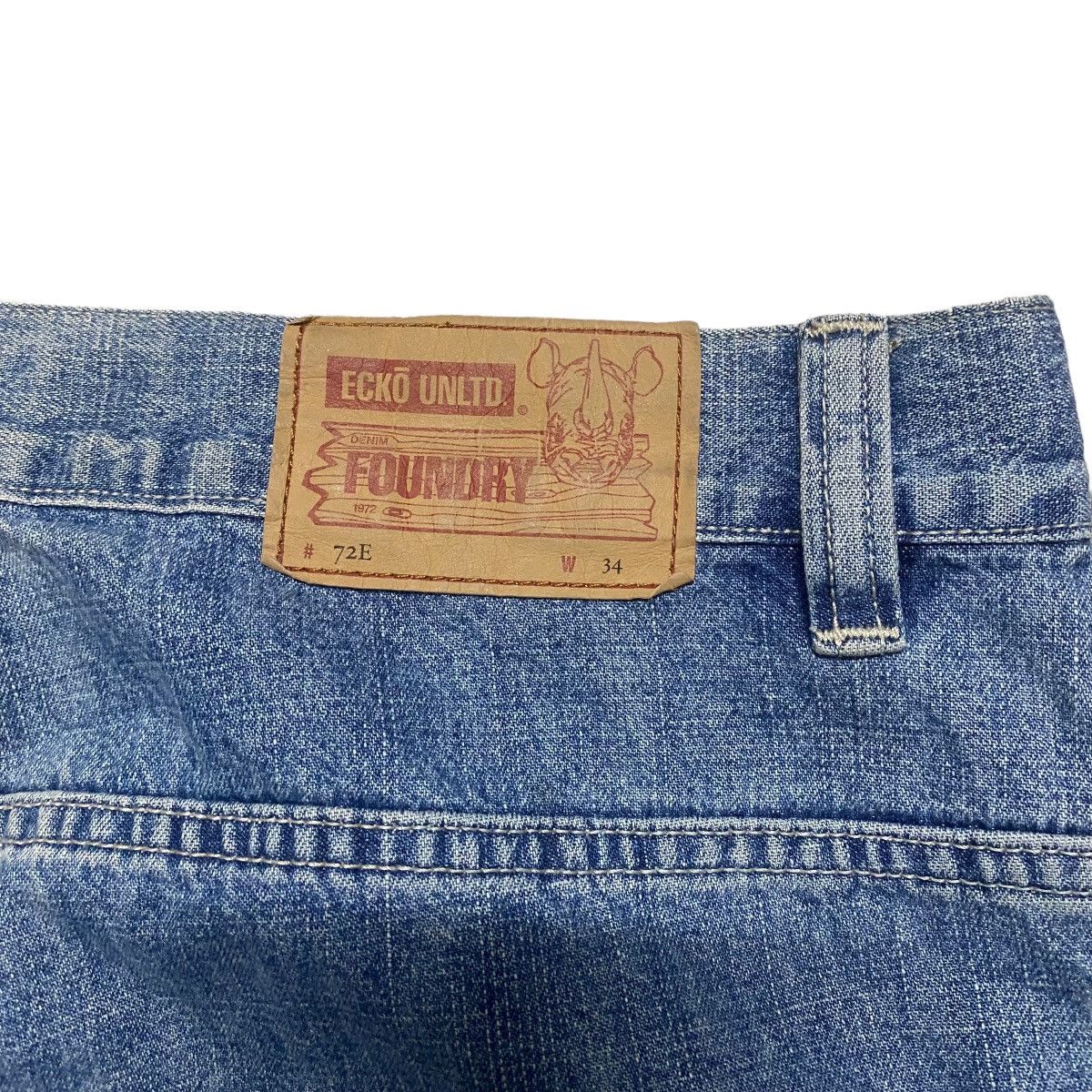 Ecko Unltd. Vintage Ecko Unltd Denim Carpenter Baggy Pants Size US 34 / EU 50 - 12 Thumbnail