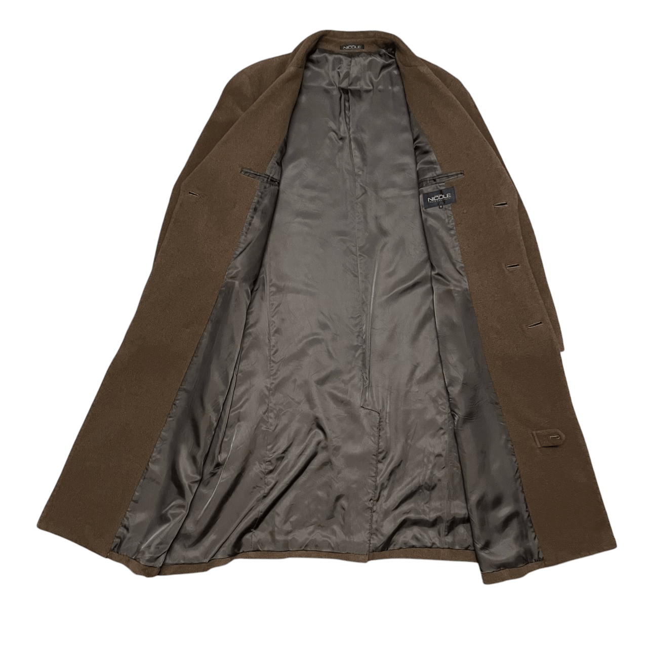 Nicole Club Vintage Nicole Monsieur Yukio Kosayashi Wool Long Coat Size US M / EU 48-50 / 2 - 5 Thumbnail