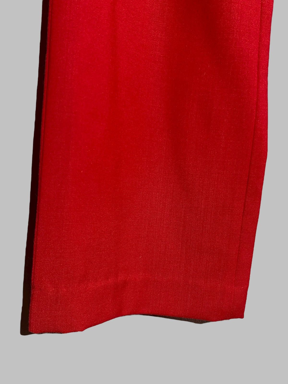 Versace Gianni Versace Vintage 90s Hot Red Classic Pants Size 27" / US 4 / IT 40 - 5 Thumbnail