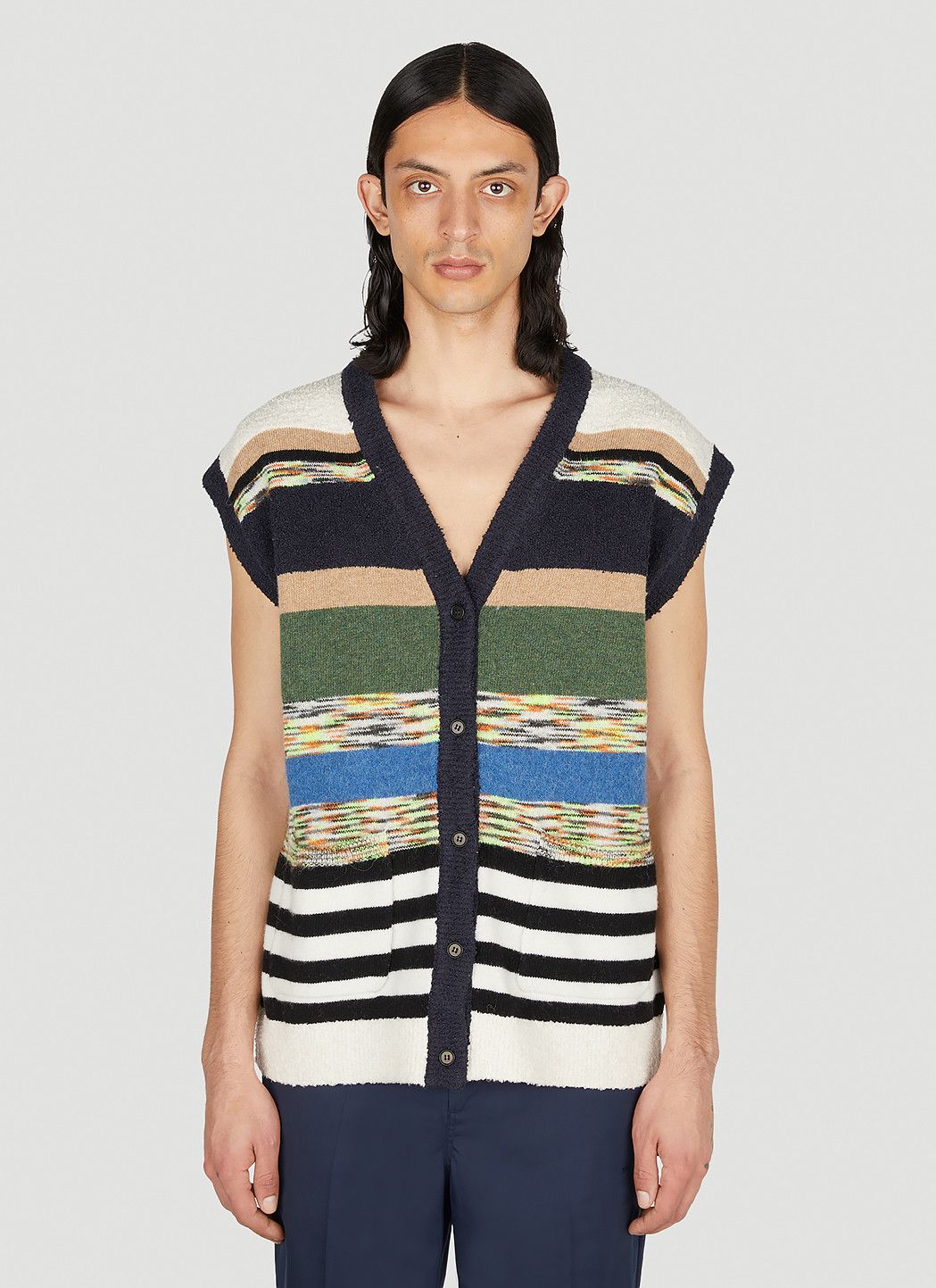 Soulland Alert And Fresh Sleeveless Cardigan Size XL / US 12-14 / IT 48-50 - 1 Thumbnail