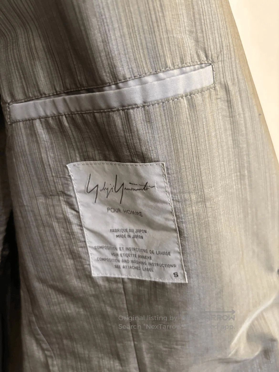 Yohji Yamamoto Yohji Yamamoto 92SS Oversized Jacket. Size US S / EU 44-46 / 1 - 8 Thumbnail