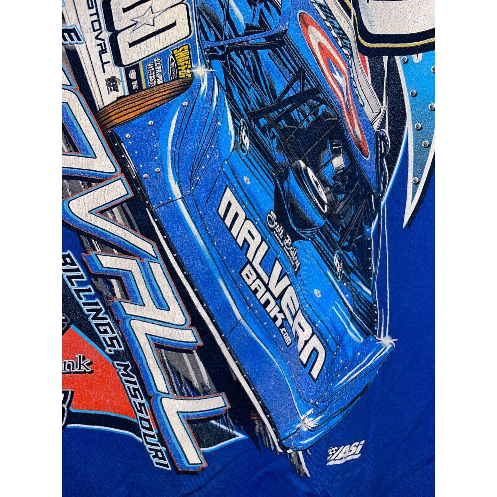 Gildan Jesse Stovall Shirt The Undertaker Drag Race Blue Tee 2XL Size US XXL / EU 58 / 5 - 8 Thumbnail