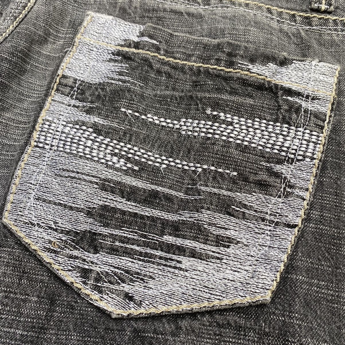 Southpole Y2K Baggy Jeans Royal Blue Faded Grey Denim Jnco Size US 34 / EU 50 - 9 Thumbnail