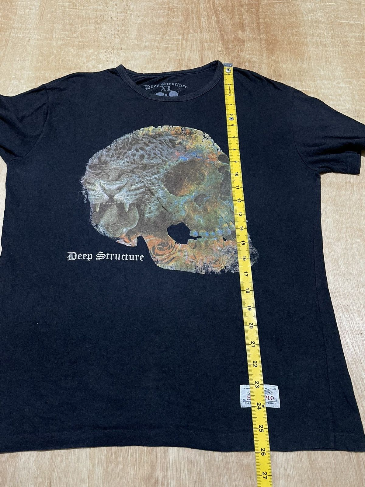 Hysteric Glamour × If Six Was Nine × Japanese Brand Y2k Deep Structure Skull Tshirt Size US XL / EU 56 / 4 - 8 Thumbnail