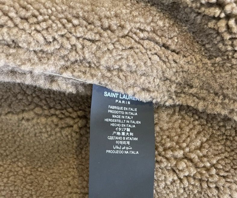 Saint Laurent Paris Saint laurent suede shearling mutton jacket sz52 Size US L / EU 52-54 / 3 - 7 Thumbnail