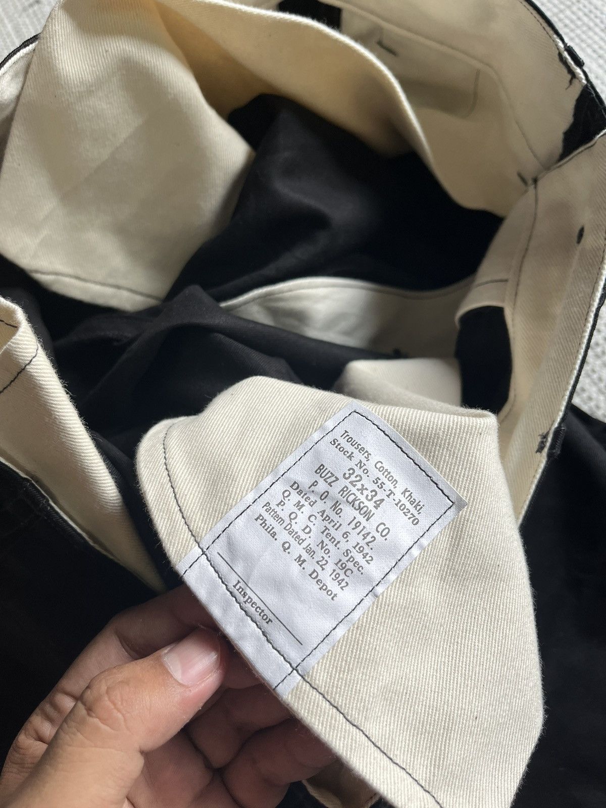 Buzz Rickson's × Japanese Brand 🔥RARE Buzz Rickson’s X William Gibson pants Size US 32 / EU 48 - 9 Thumbnail
