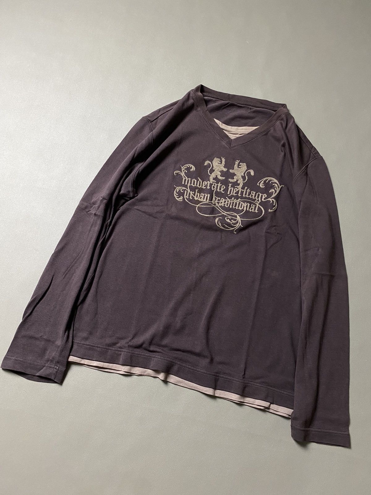 Beauty Beast × If Six Was Nine × Japanese Brand Undefined Urban Traditional Poem Embroidery Longsleeve Size US L / EU 52-54 / 3 - 2 Thumbnail
