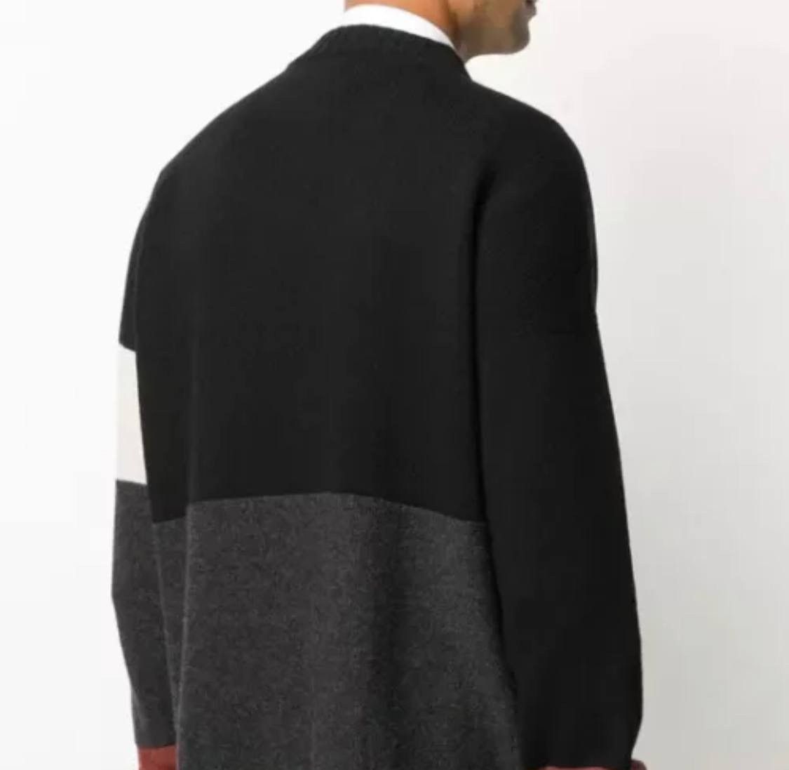 Off-White 💥NEW💥 OFF-WHITE SWEATER COLOR BLOCK CREWNECK Size US S / EU 44-46 / 1 - 4 Thumbnail