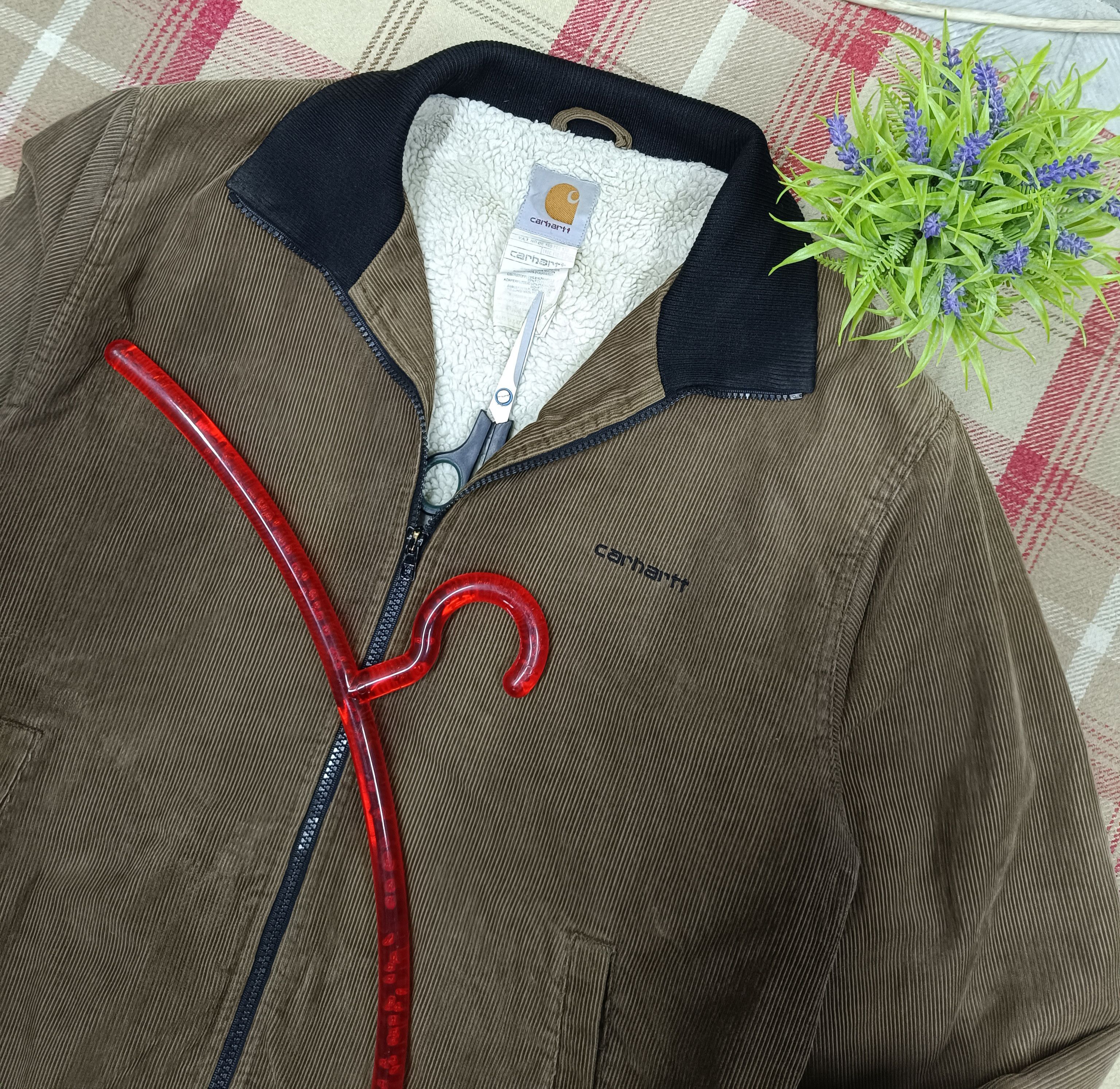 Carhartt Carhartt courduroy Wool lined jacket Sherpa XL Size US XL / EU 56 / 4 - 8 Thumbnail