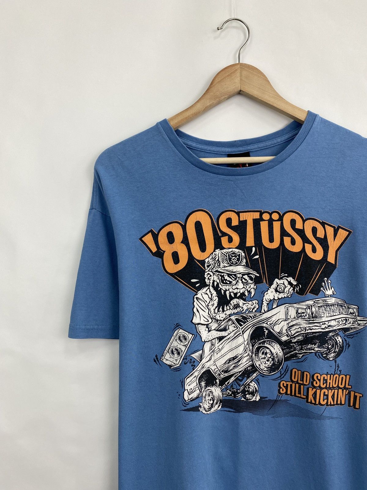 Stussy 🇺🇸 Vintage Stussy 80s Old School Still Kickin’it Travis Scott Size US L / EU 52-54 / 3 - 2 Thumbnail