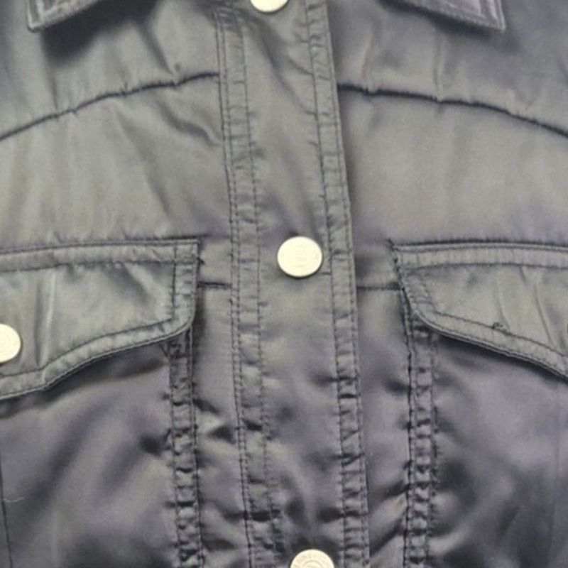 Tommy Jeans Tommy Hilfiger Womens Large SnapUp Long Sleeve Puffer Jacket Size L / US 10 / IT 46 - 4 Thumbnail