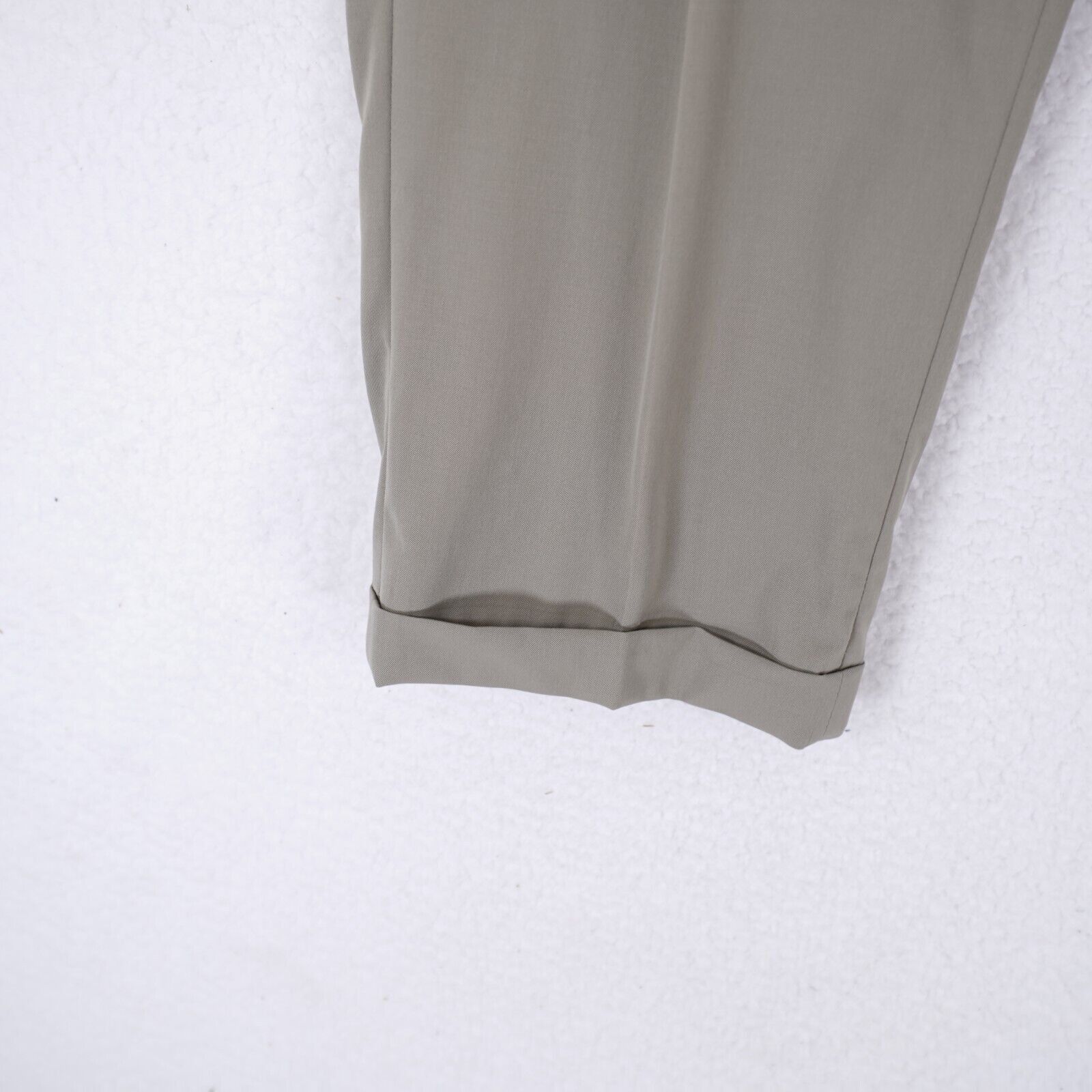Faconnable Faconnable Super 100s Wool Light Green Dress Pants 37/29 Hig Size 36R - 2 Thumbnail