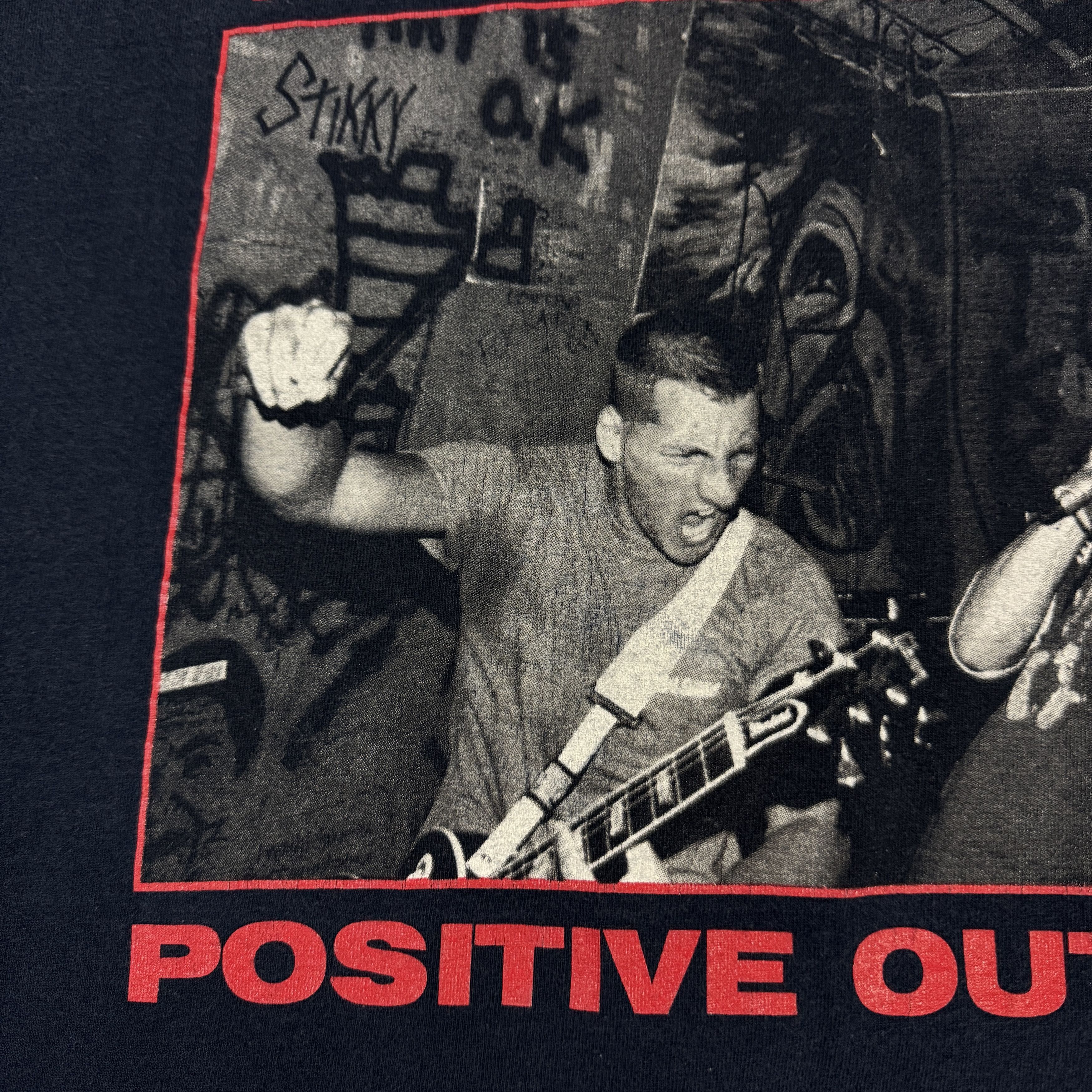 Band Tees 90s Youth Of Today "Positive Outlook" Longsleeve Size US XL / EU 56 / 4 - 6 Thumbnail
