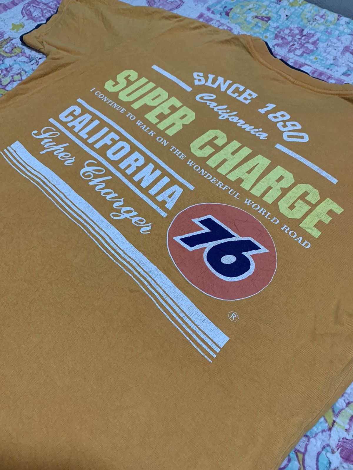Vintage Vintage 76 Lubricants Racing Fuel Short Sleeve Tee Size US XXL / EU 58 / 5 - 9 Thumbnail