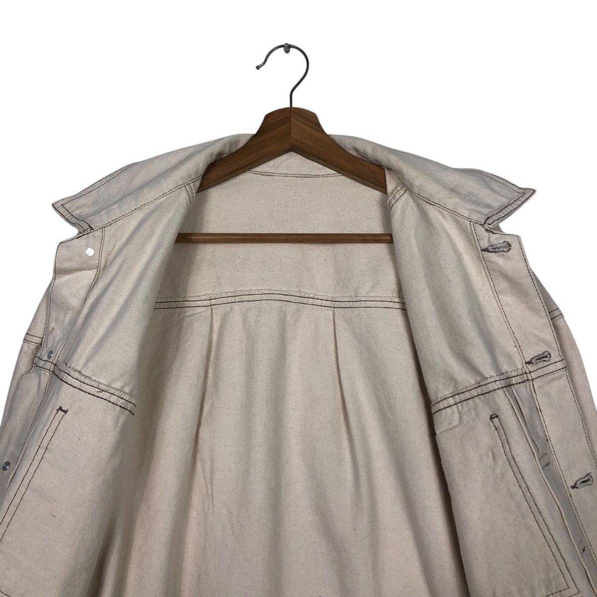 Vintage 📌Vintage Cropped Biker Jacket Double Pocket Issey Miyake Size US M / EU 48-50 / 2 - 15 Thumbnail