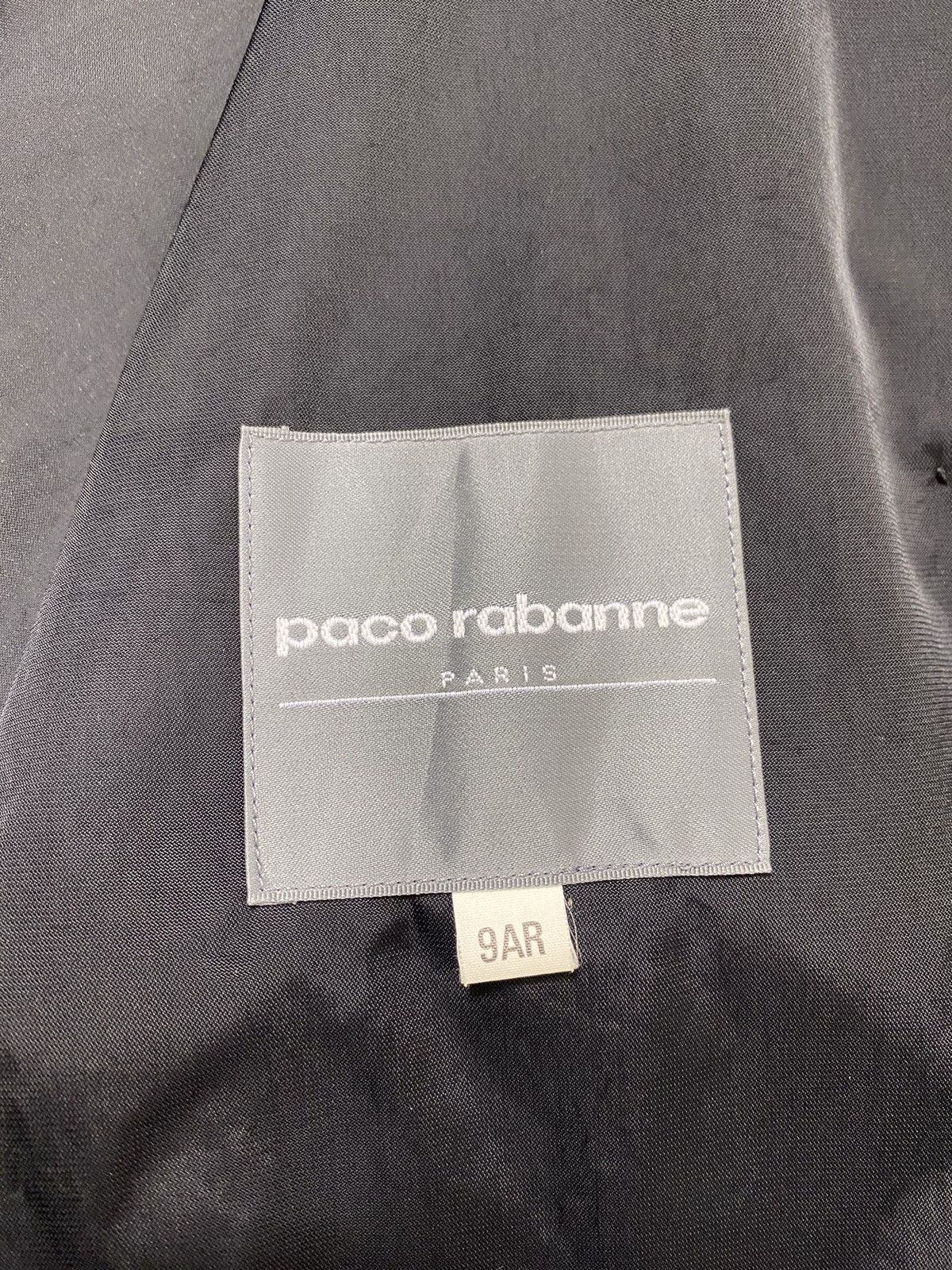 Japanese Brand A10 Rare - Paco Rabanne Double Breasted Nylon Long Jacket Size US L / EU 52-54 / 3 - 12 Thumbnail