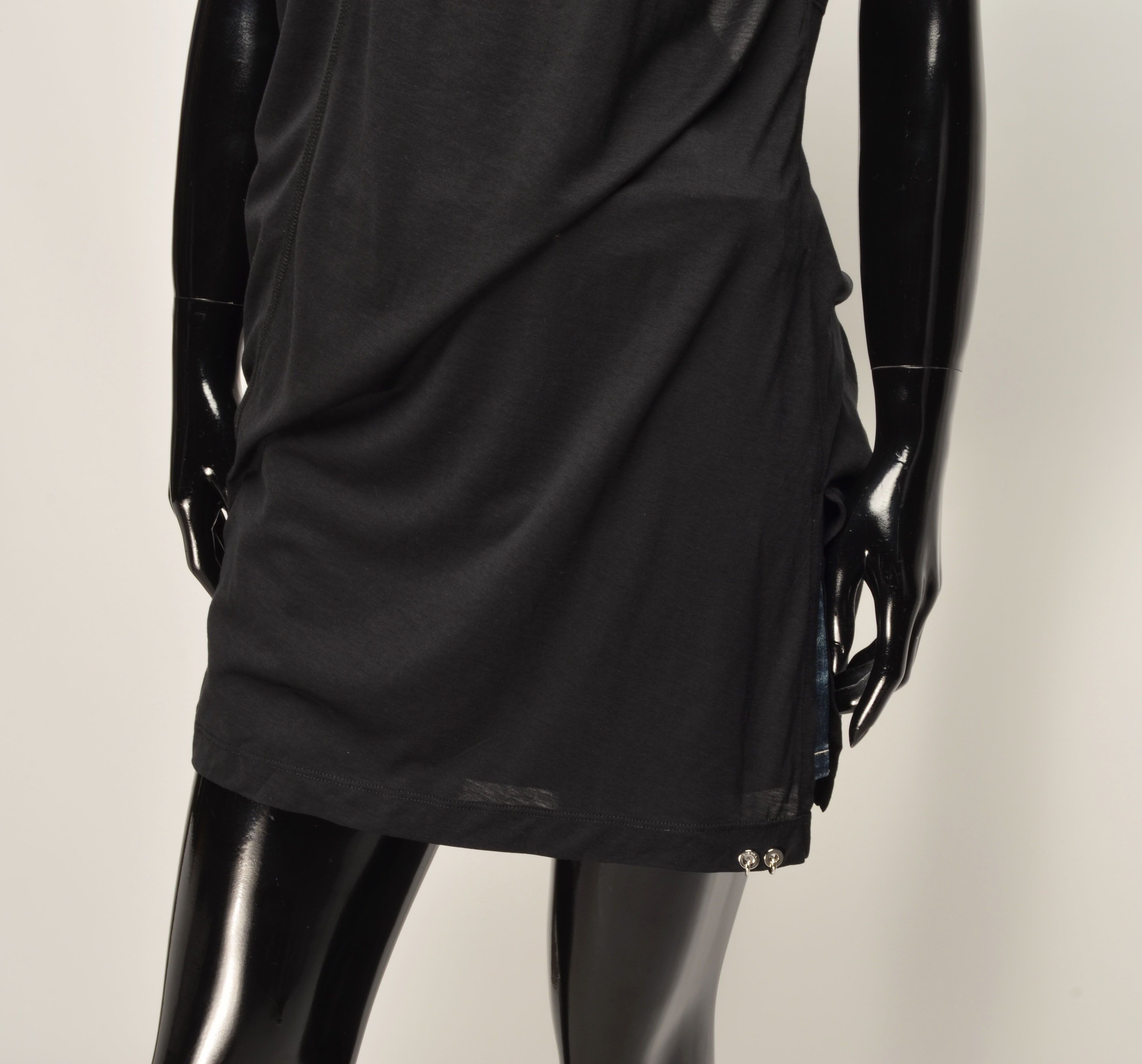 Diesel Diesel Y2K Grunge Punk Black Top Tunic Size S / US 4 / IT 40 - 3 Thumbnail