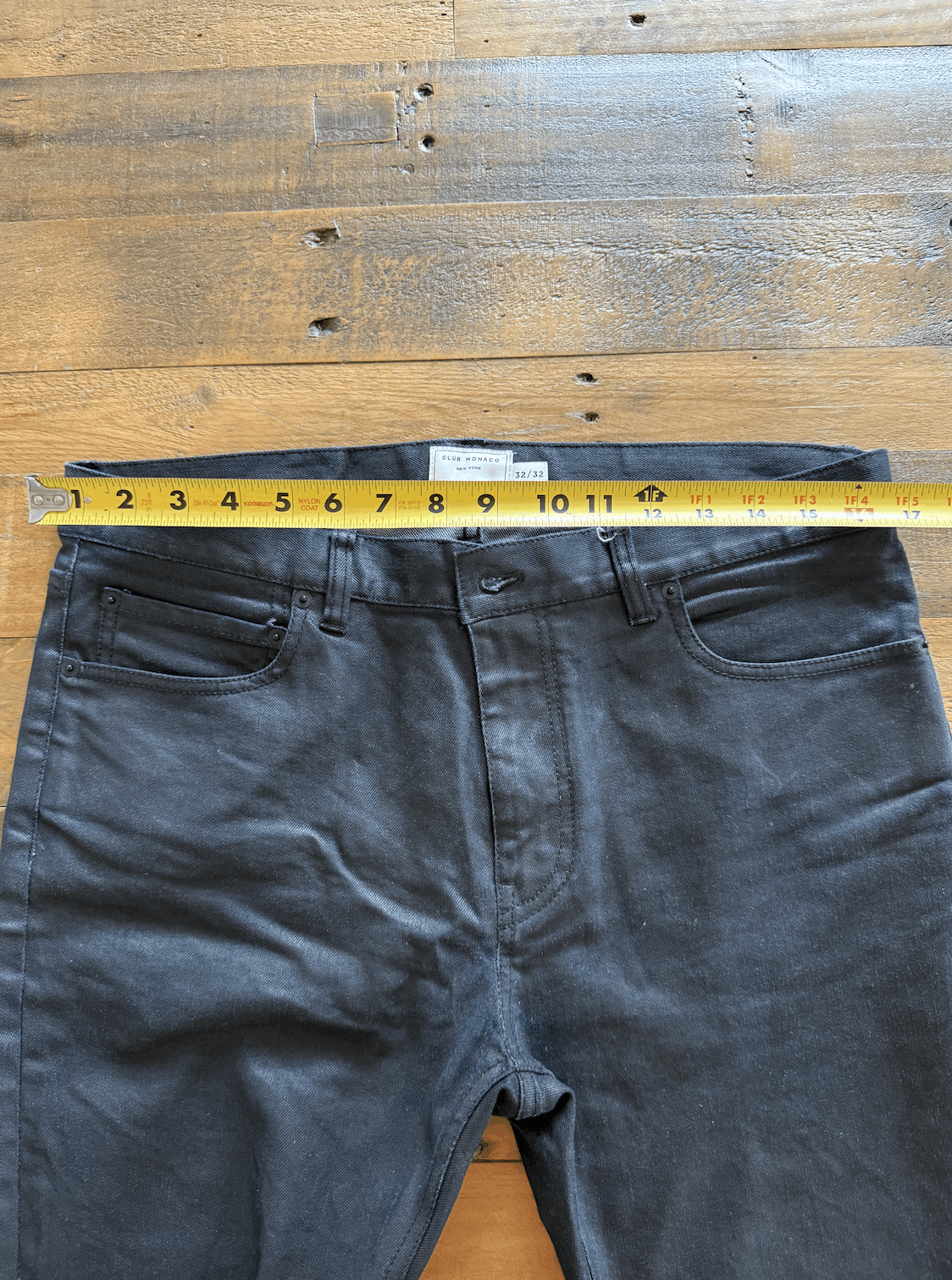 Club Monaco club monaca waxed jeans 32x32 Size US 32 / EU 48 - 4 Thumbnail