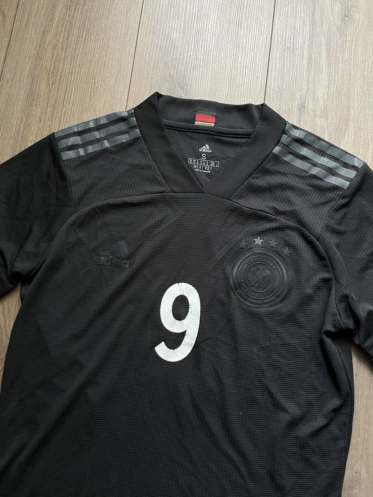 Adidas Timo Werner Adidas 2020-21 Germany Away Shirt Size US S / EU 44-46 / 1 - 2 Thumbnail