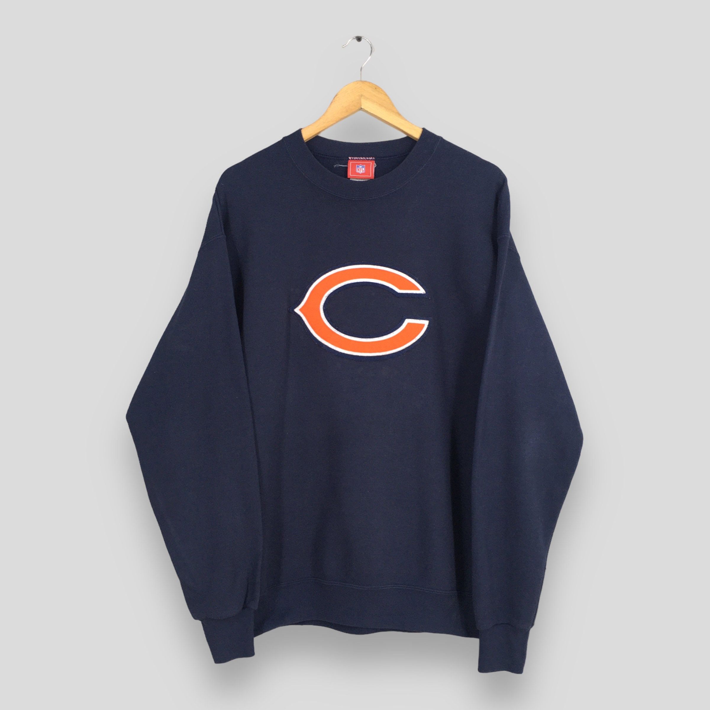NBA Vintage 90s Chicago Bears Nfl Sweatshirt XLarge Size US XL / EU 56 / 4 - 1 Thumbnail