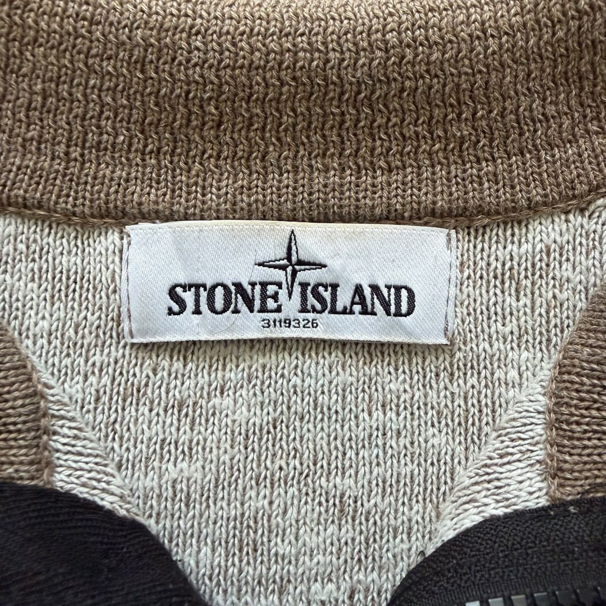 Stone Island Stone Island SS2012 Lino Flax half button cotton sweater Size US M / EU 48-50 / 2 - 4 Thumbnail