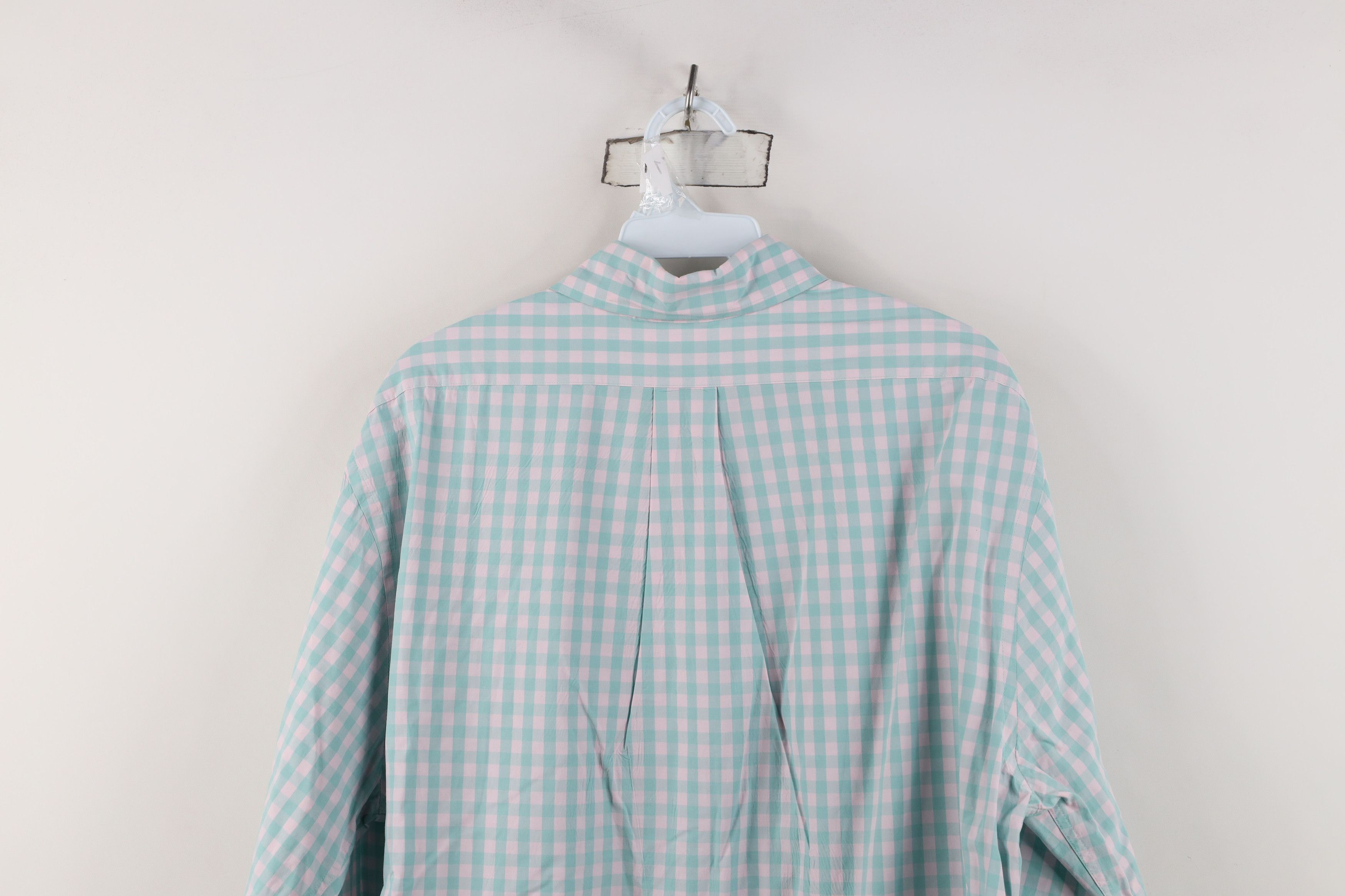 Brooks Brothers Brooks Brothers Cotton Button Down Shirt Pink Plaid OCBD Size US L / EU 52-54 / 3 - 10 Thumbnail