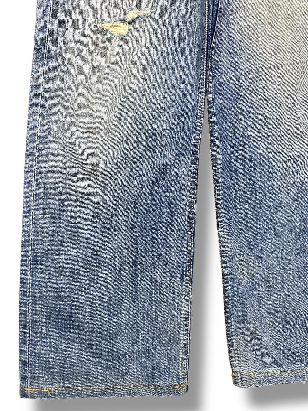 Levi's Vintage Levi’s 503 Distressed Japan Denim Straight Leg Faded Size US 34 / EU 50 - 15 Thumbnail