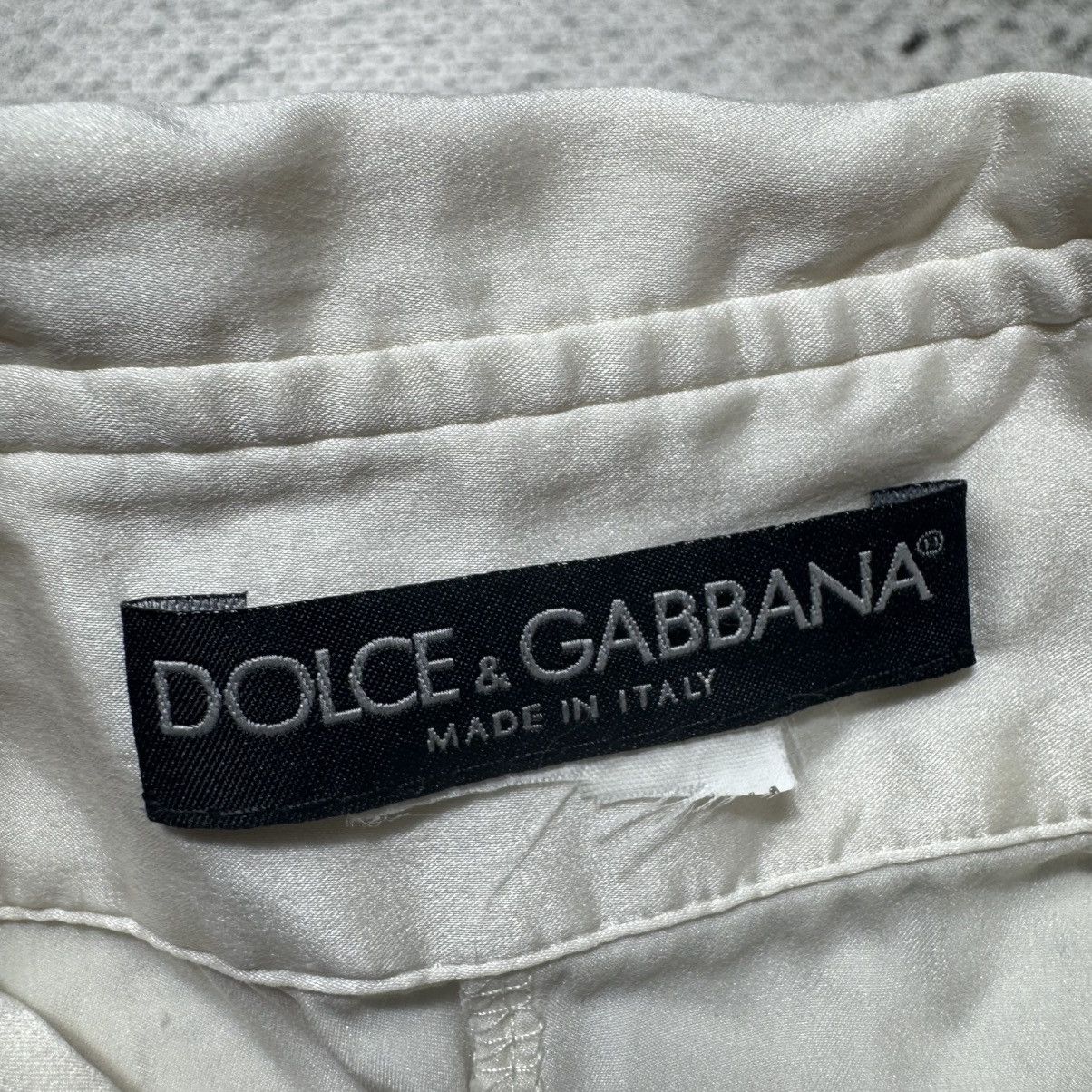 Dolce & Gabbana vintage rare silk bodysuit dolce gabbana t shirt button ups Size S / US 4 / IT 40 - 8 Thumbnail