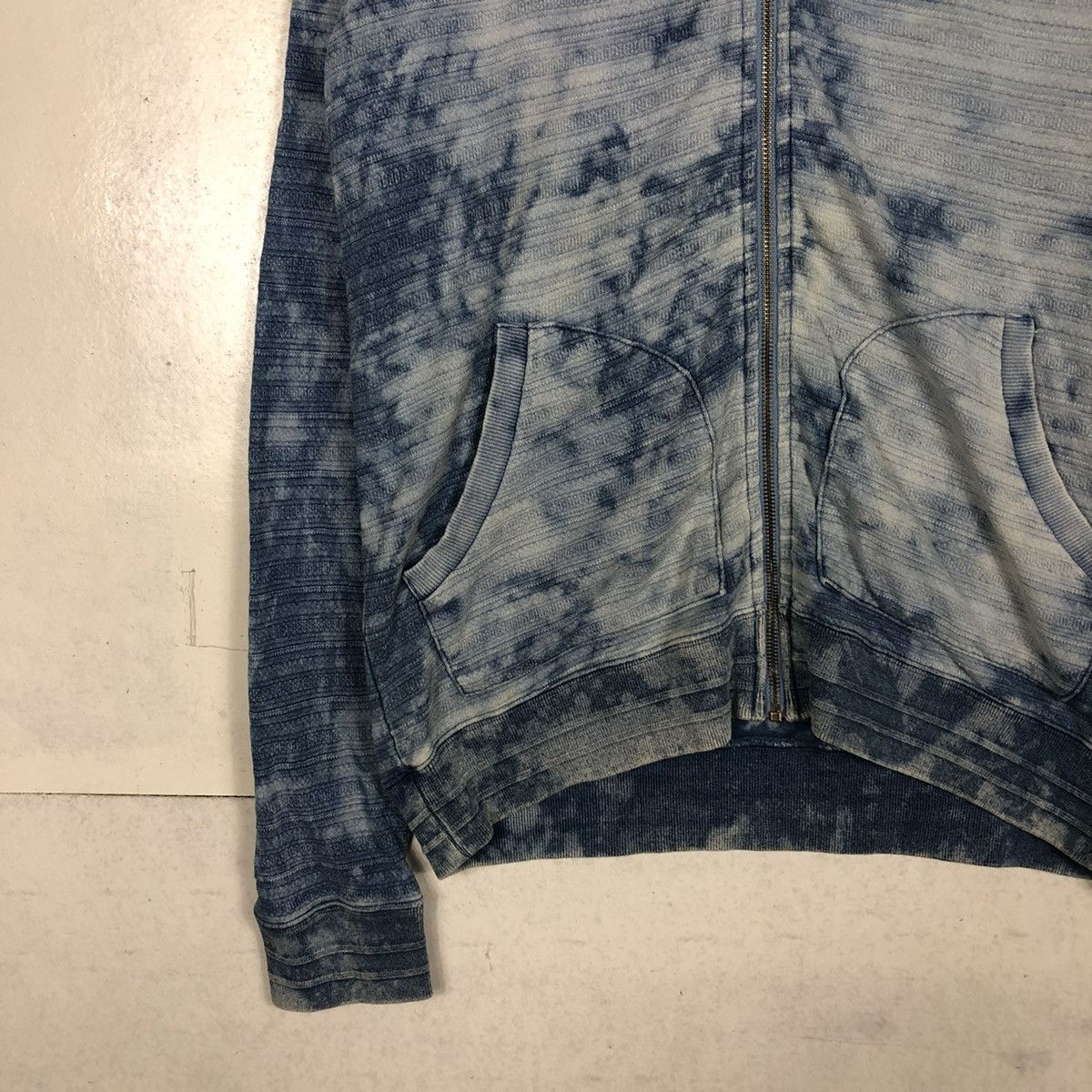 Japanese Brand 📌ACID WASH BIKER ZIPPER JACKET ROIAL CALIFORNIA Size US M / EU 48-50 / 2 - 6 Thumbnail