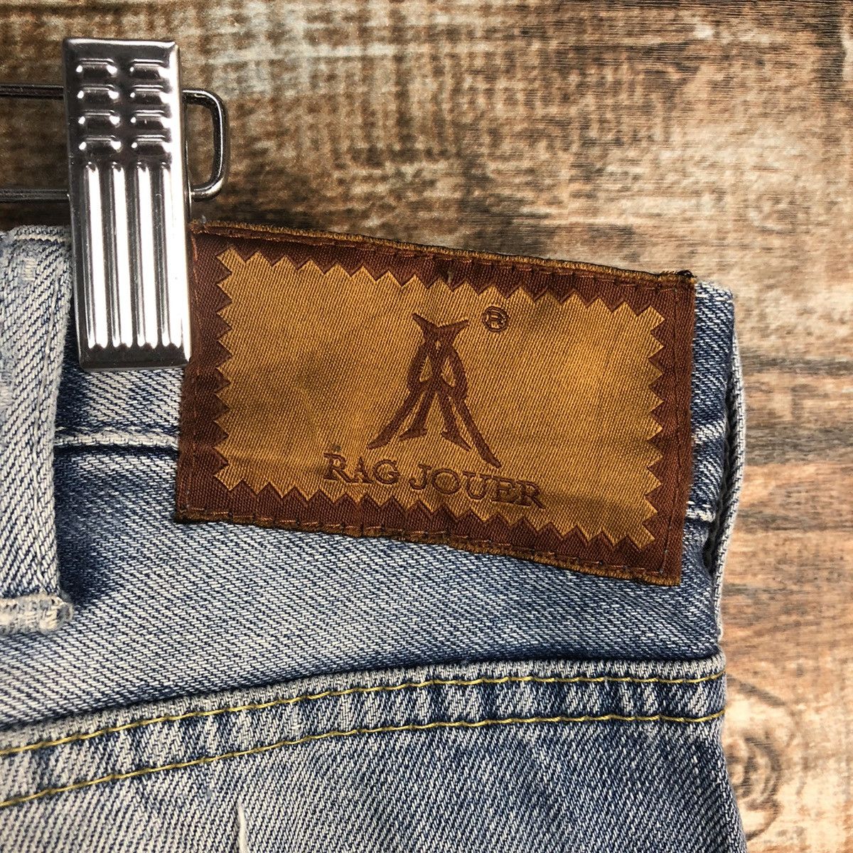 JACKROSE DLL Jack Rose Blue Distressed Denim Pants #C011 Size US 32 / EU 48 - 19 Thumbnail