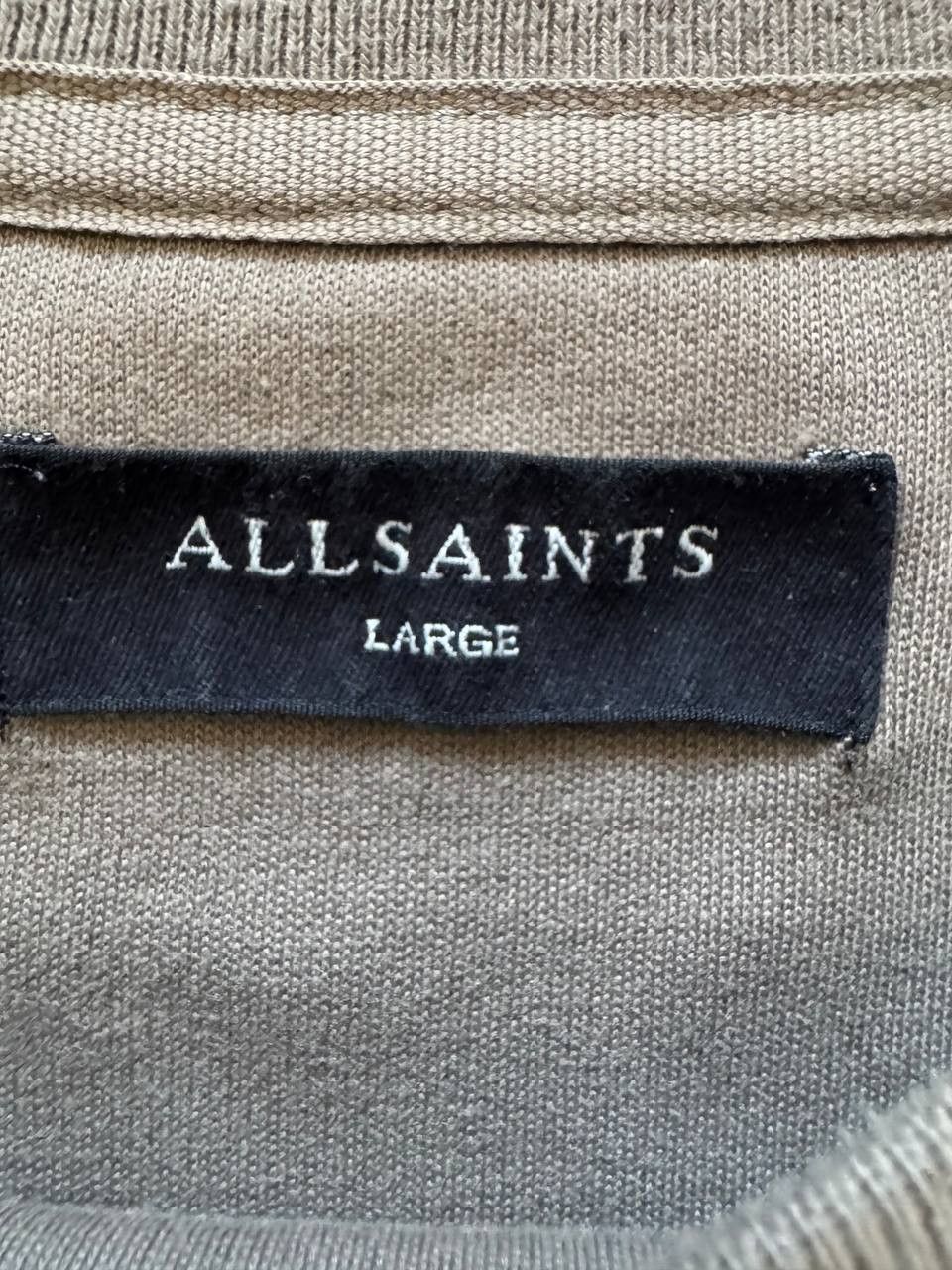 Allsaints AllSaints Sweatshirt Pullover Long Sleeve Khaki Size US L / EU 52-54 / 3 - 5 Thumbnail