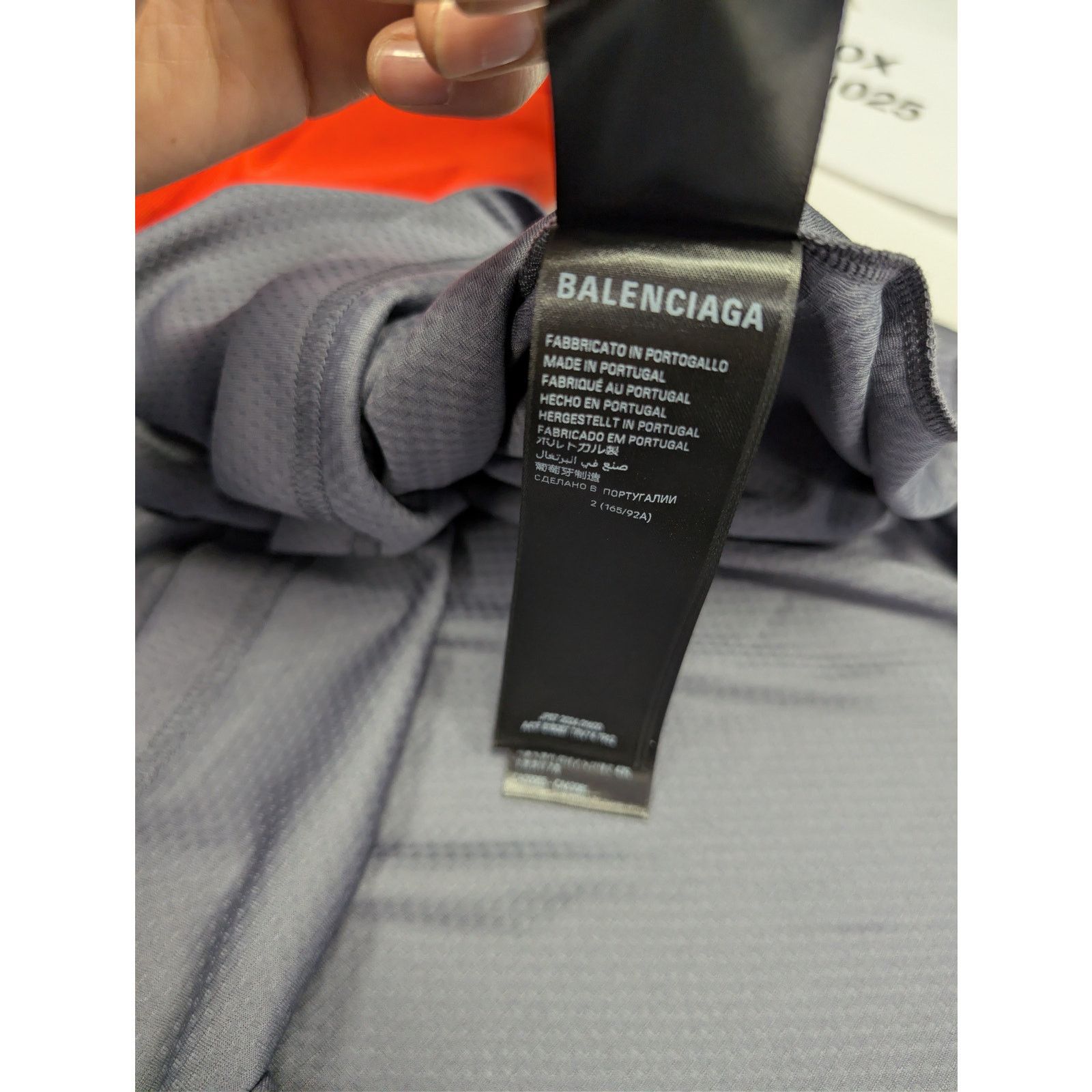 Balenciaga × Under Armour o1rshd1 Sporty Mesh UA Triple Layered T-Shirt in Castle Rock Size US M / EU 48-50 / 2 - 15 Thumbnail