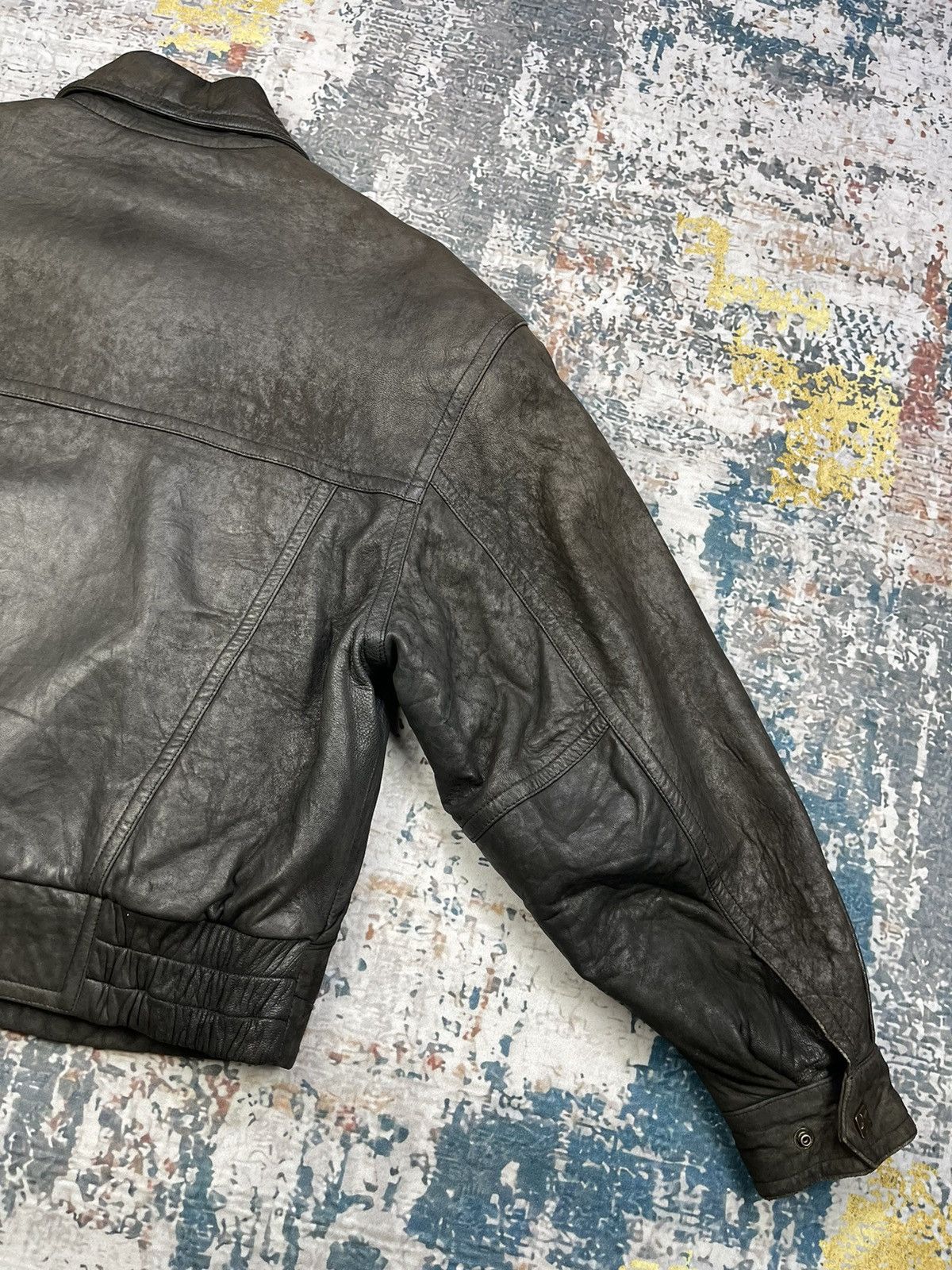 Genuine Leather Vtg Genuine Leather Jacket With Thermolite Thinsulate Size US L / EU 52-54 / 3 - 6 Thumbnail