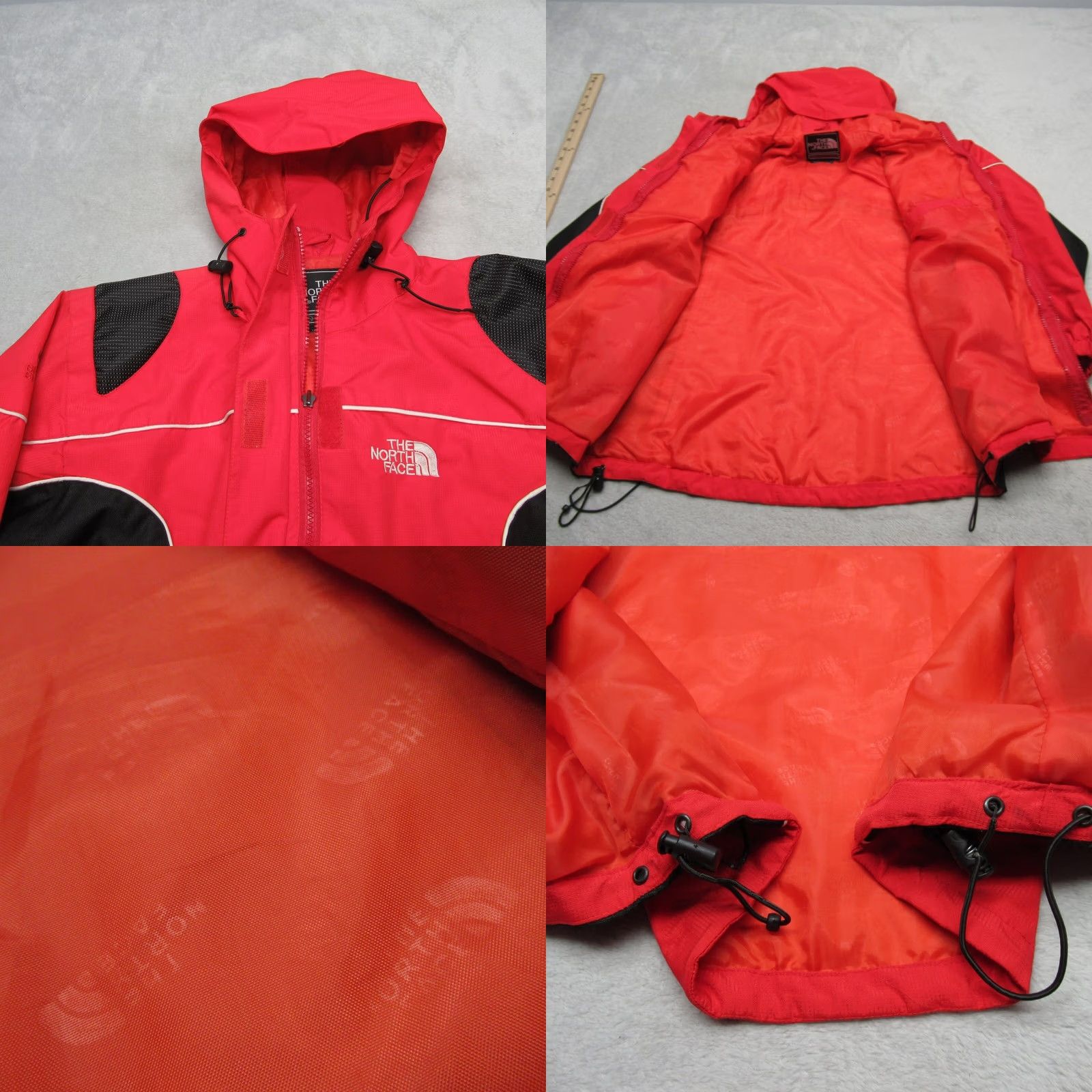 The North Face The North Face Summit Series Gore Tex Mens Small Jacket Red Hood 3in1 Shell 3-in-1 Jacket Zip Hiking Camping Casual Travel Mens Jacket Red Size US S / EU 44-46 / 1 - 9 Thumbnail