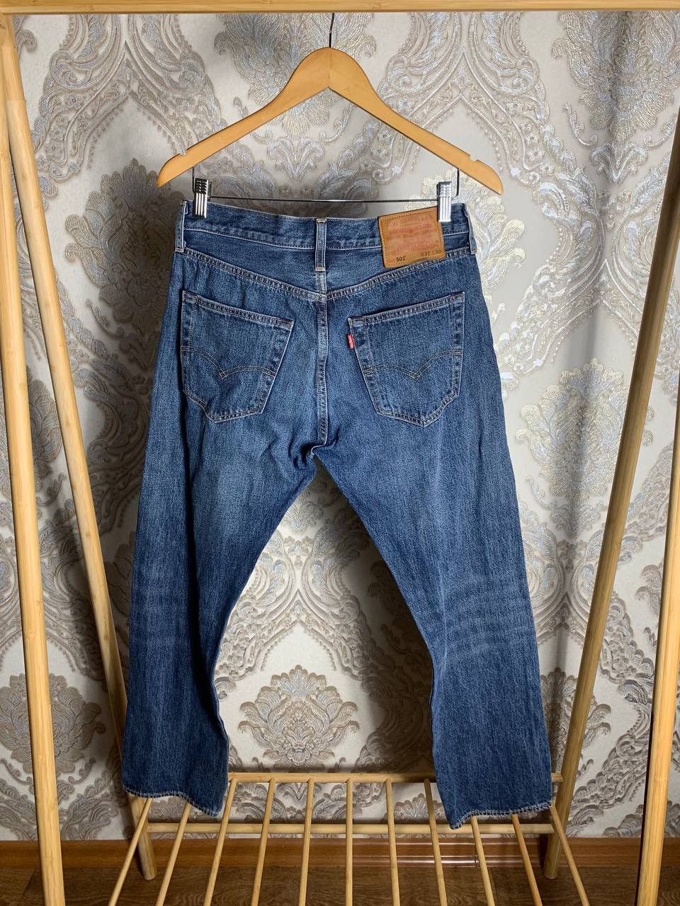 Levi's × Vintage VERY RARE LEVI’S 501 DENIM JEANS DESIGNER JAPAN STYLE Y2K Size US 32 / EU 48 - 1 Thumbnail