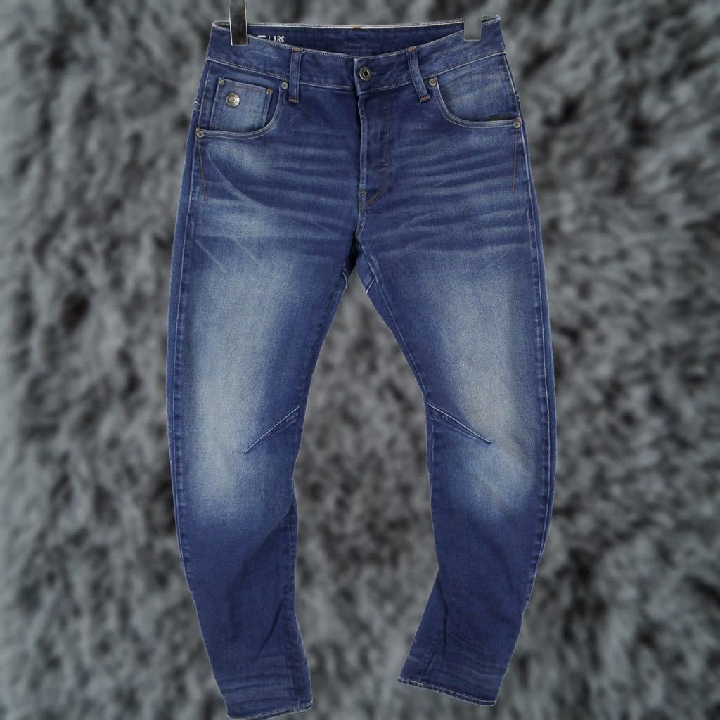 G-Star G-STAR Arc 3D Slim Men's Jeans W26 L30 Twisted Mustache Denim Blue Size US 26 / EU 42 - 1 Thumbnail