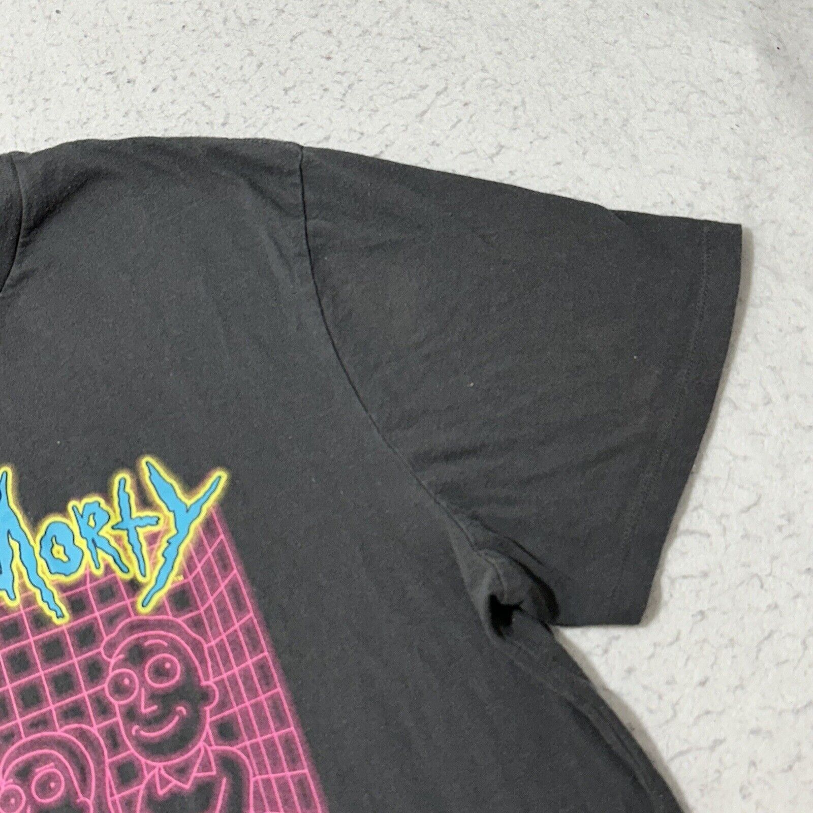 Old Navy Old Navy Rick And Morty XL Black Crewneck Graphic T Shirt Size US XL / EU 56 / 4 - 5 Thumbnail