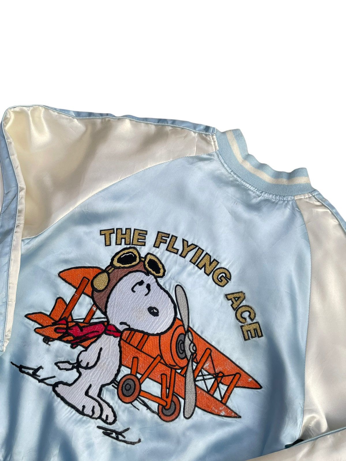 Japanese Brand Snoopy The Flying Ace Souvenir Jacket Size US M / EU 48-50 / 2 - 7 Thumbnail