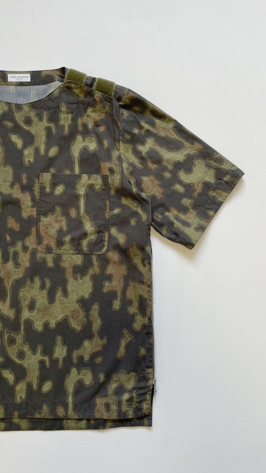 Dries Van Noten S/S 13 Camo Print Utility Top Size US M / EU 48-50 / 2 - 4 Thumbnail