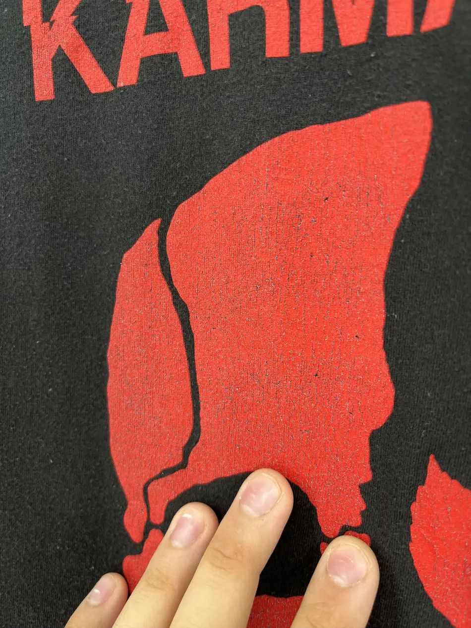 Band Tees × Vintage Vintage Y2K "Mike Singer" Karma Tour Tee "Skull tee" Size US L / EU 52-54 / 3 - 7 Thumbnail