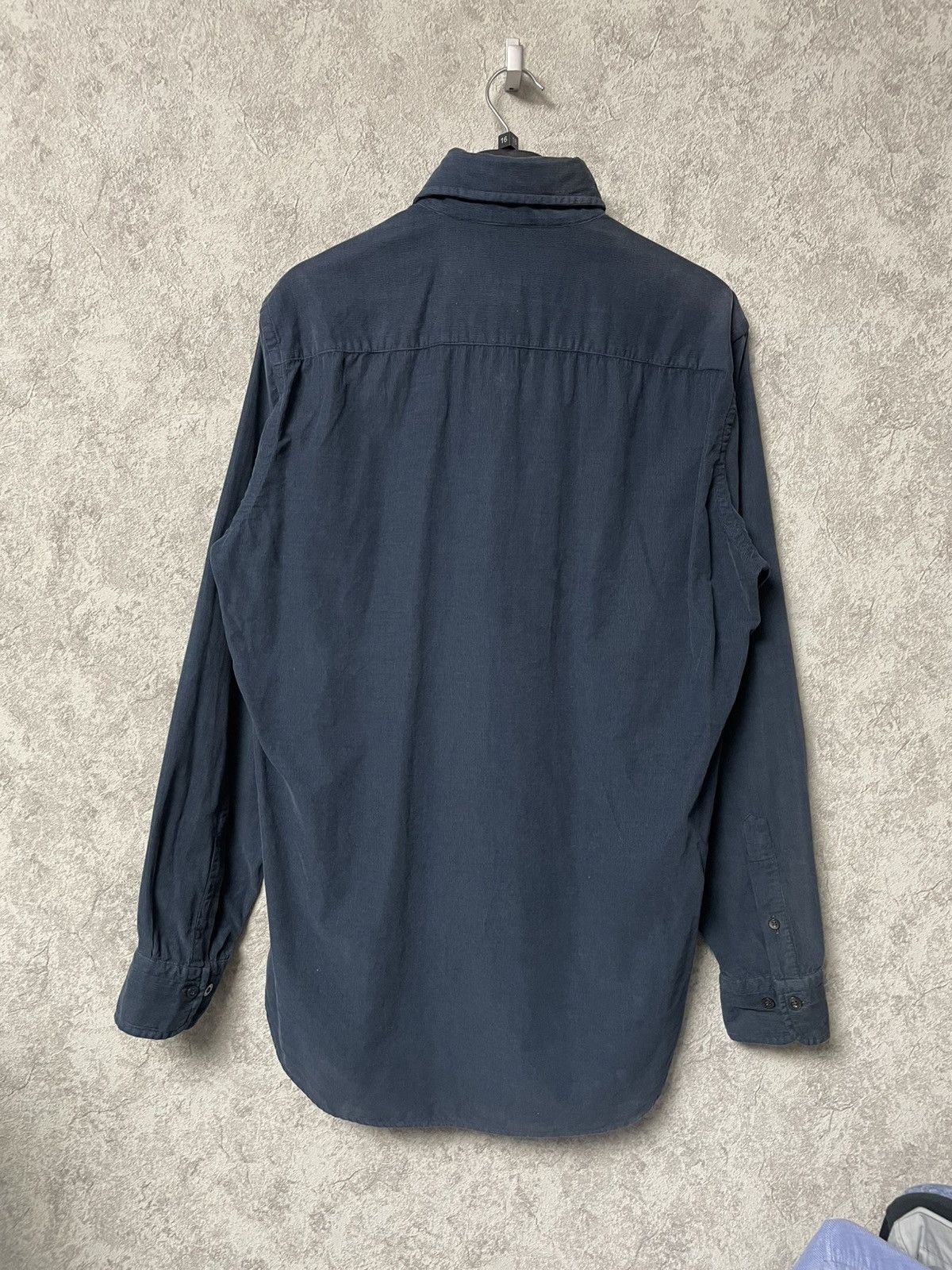 Burberry Burberry Velvet Long Sleeve Button Ups Shirt Size US S / EU 44-46 / 1 - 13 Thumbnail