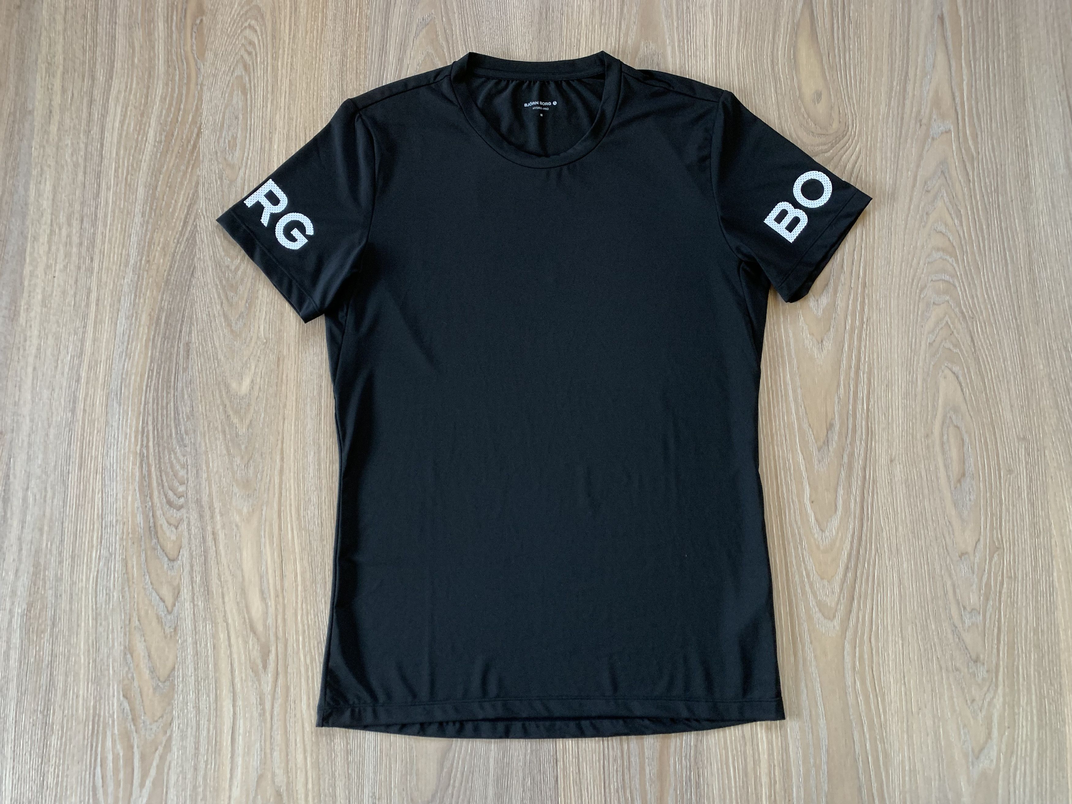 Bjorn Borg Bjorn Borg Black Training Running T Shirt Size US M / EU 48-50 / 2 - 2 Thumbnail