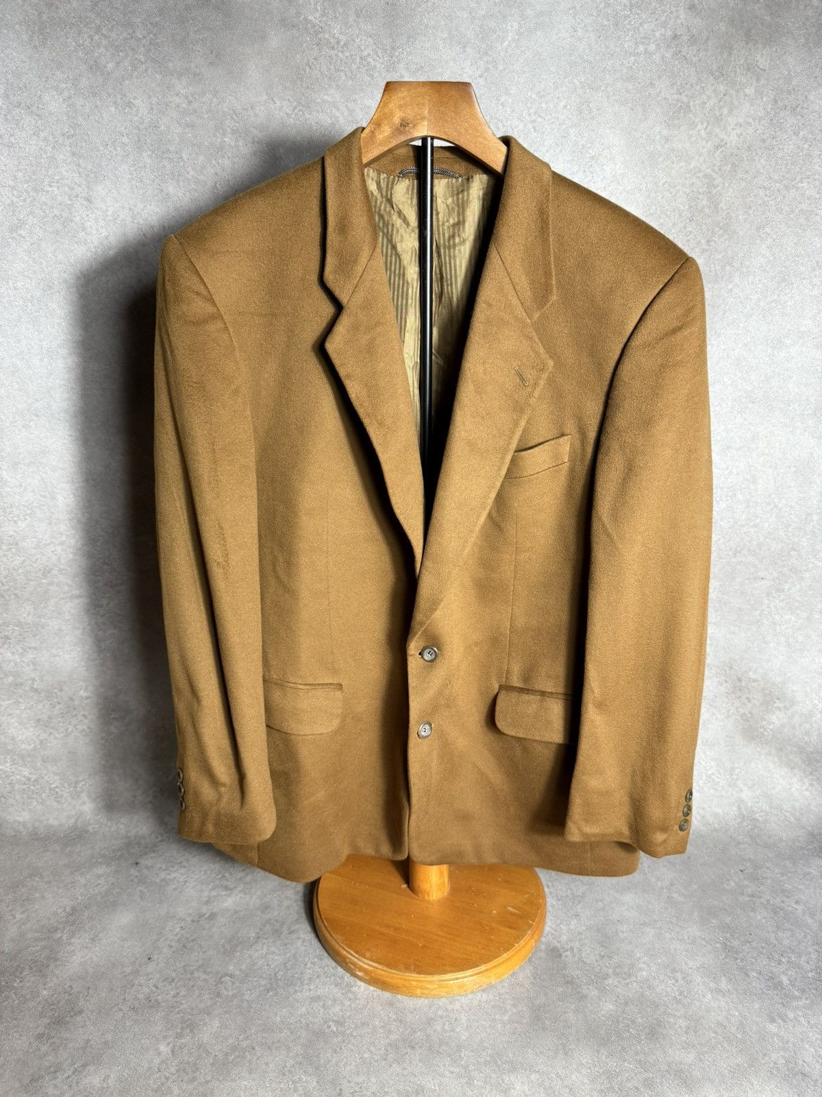 Designer × Loro Piana × Vintage Loro Piana Vest Blazer Wool Cashmere Brown Vintage Size 40R - 1 Thumbnail