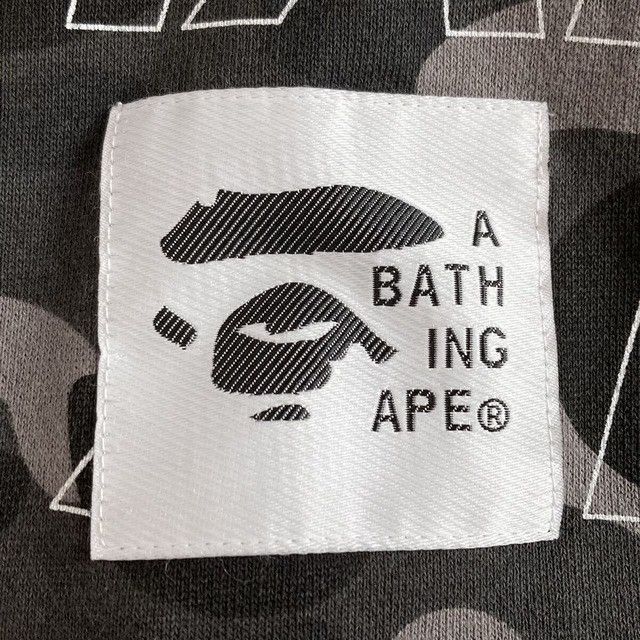 Bape BAPE Text color camo full zip hoodie a bathing ape Size US M / EU 48-50 / 2 - 6 Thumbnail