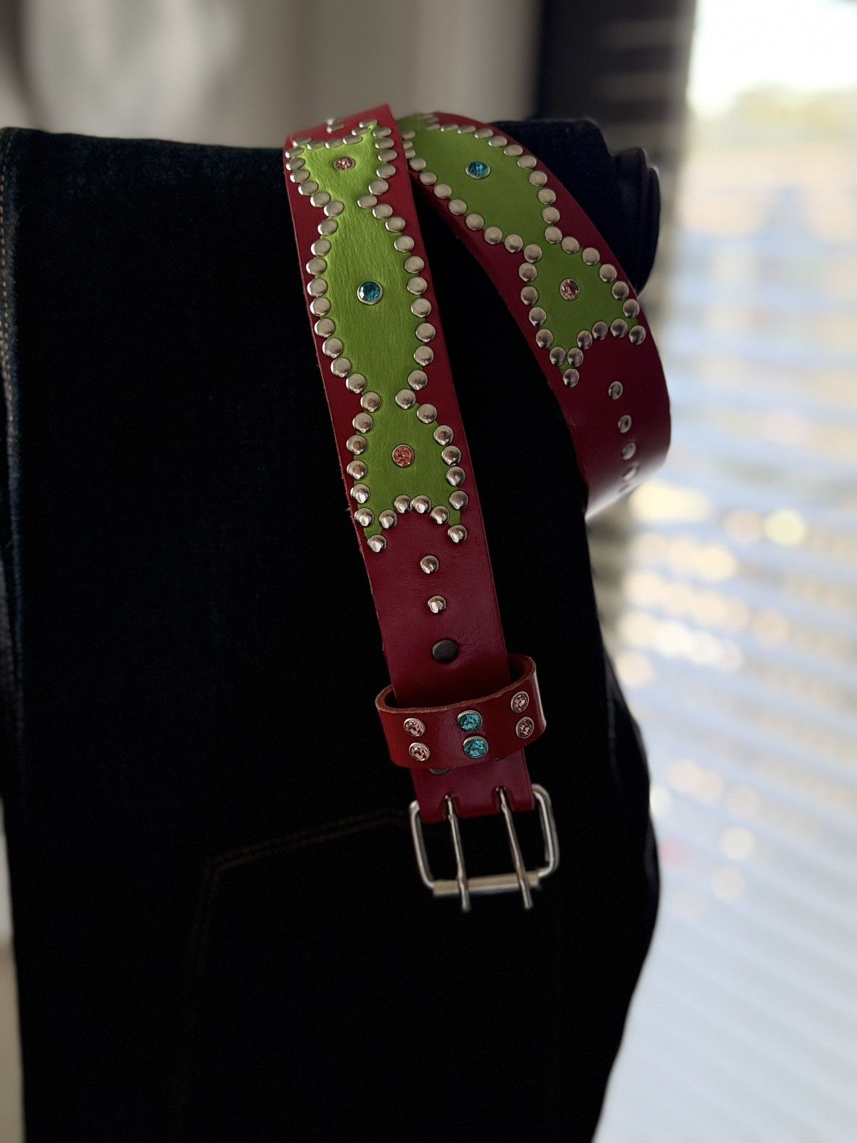 Other HOTLEATHER Red Origin Belt Size ONE SIZE - 4 Thumbnail
