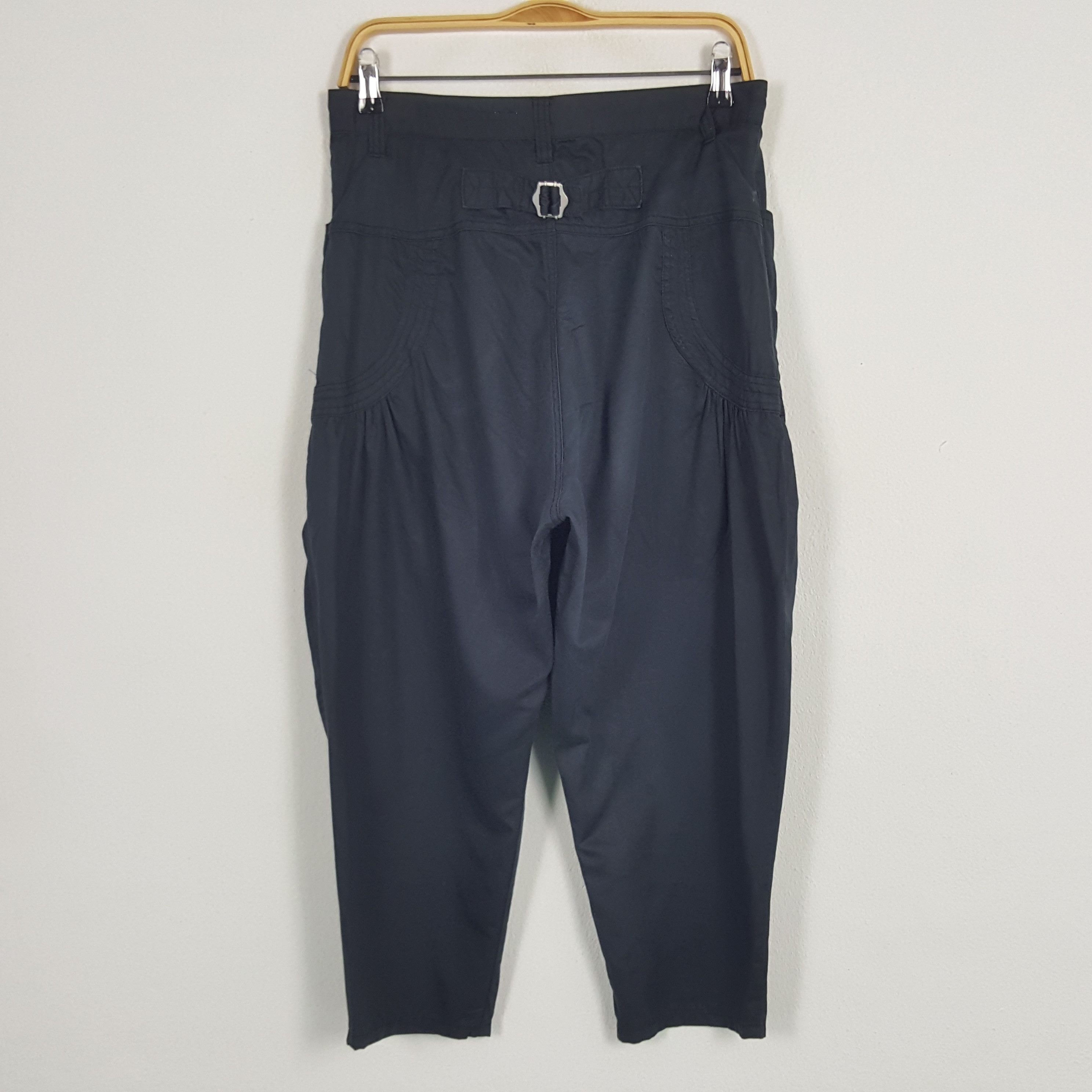 Issey Miyake × Japanese Brand × Vintage Vintage Sunaokuwahara by Issey Miyake Buggy Pants Size US 29 - 4 Thumbnail
