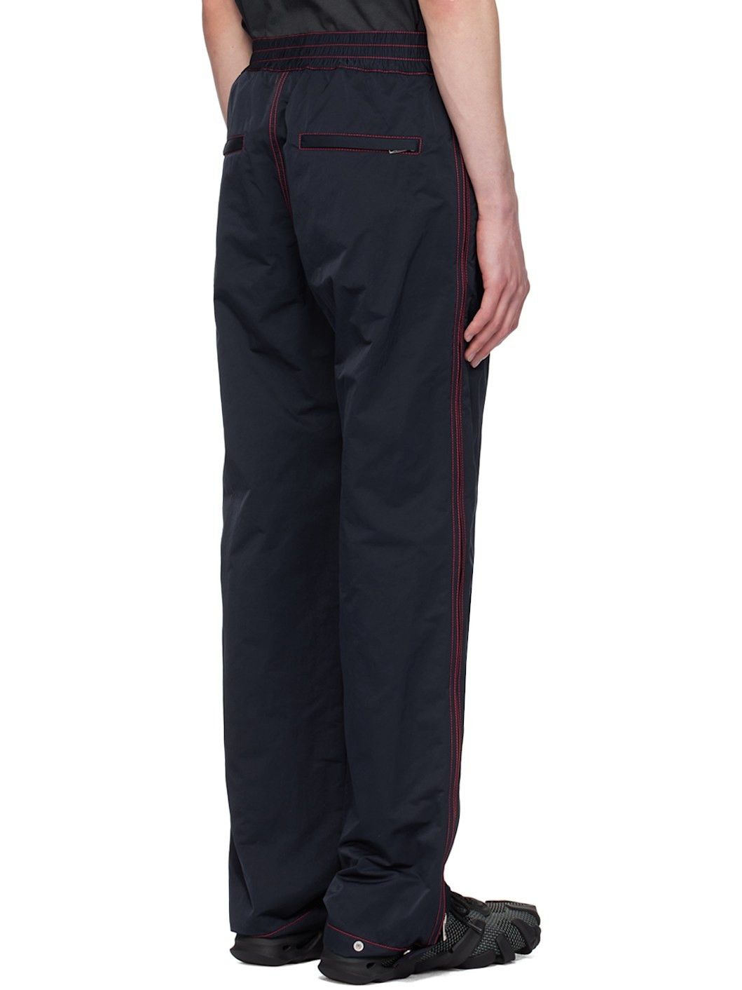 Bottega Veneta o1lf3ng10825 Tech Nylon Pants in Navy Size US 32 / EU 48 - 3 Thumbnail