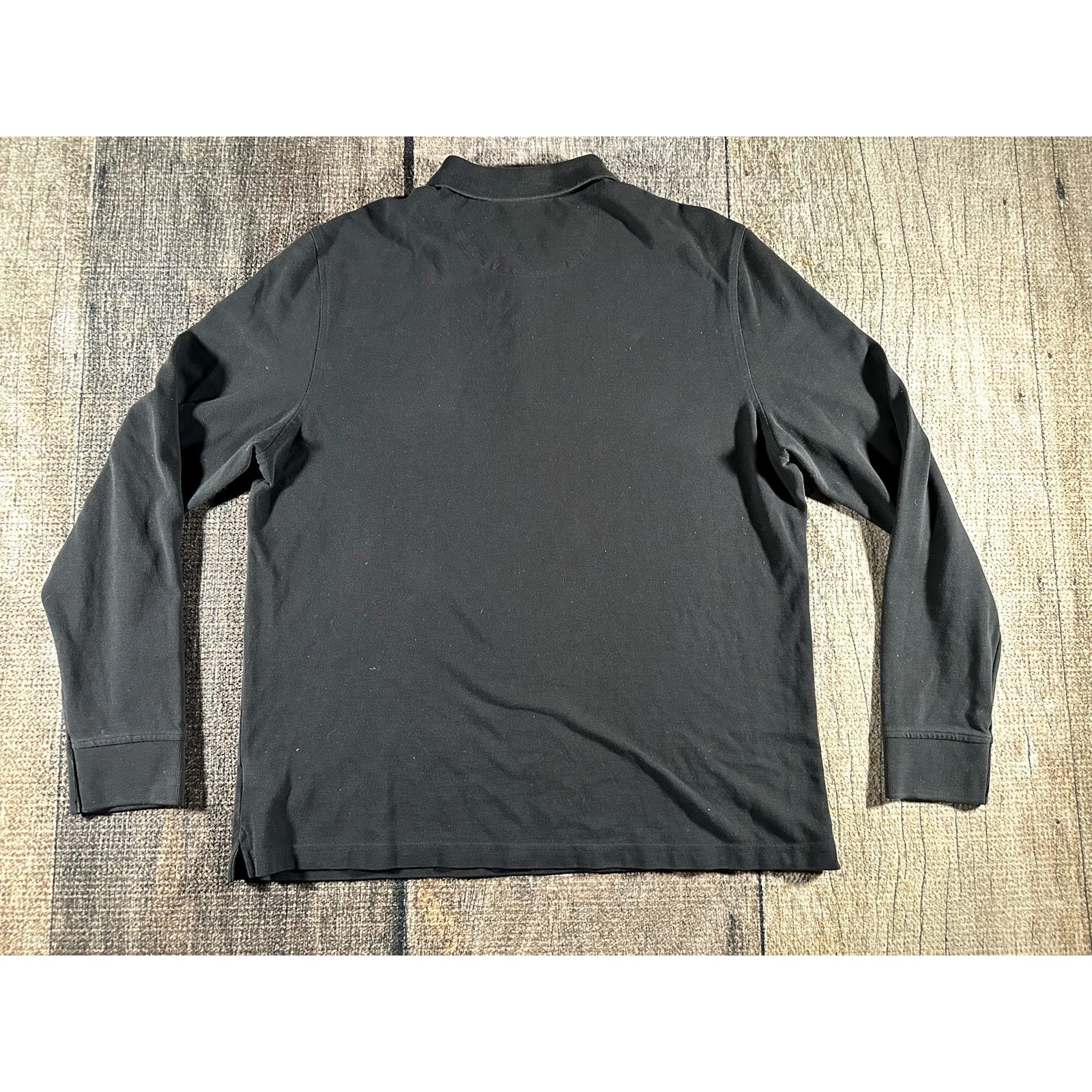 UNTUCKit UNTUCKit Avignon Black Polo Shirt Mens XL Long Sleeve Size US XL / EU 56 / 4 - 5 Thumbnail